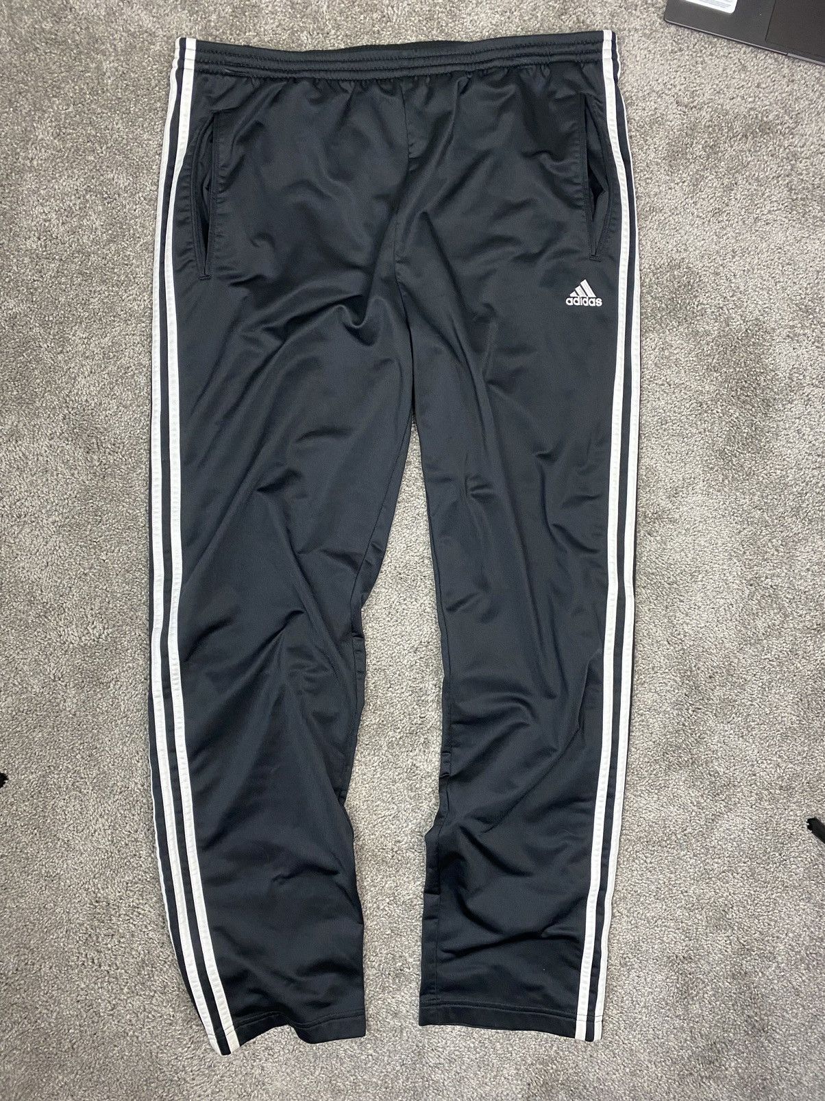 Adidas × Vintage Vintage 90s black adidas tear away track pants Size US 38 / EU 54 - 7 Thumbnail