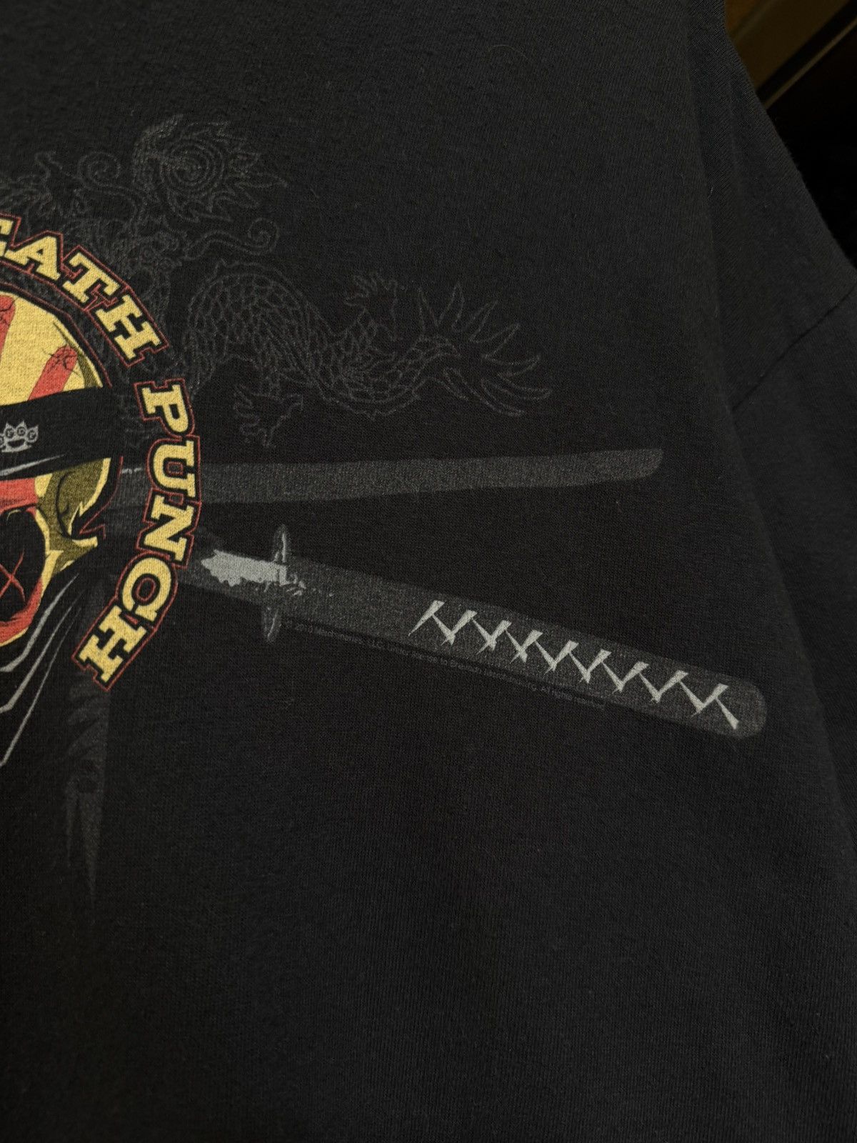 Band Tees × Vintage Vintage 2010 Five Finger Death Punch Rock Band T-Shirt Y2K Size US XXL / EU 58 / 5 - 5 Thumbnail
