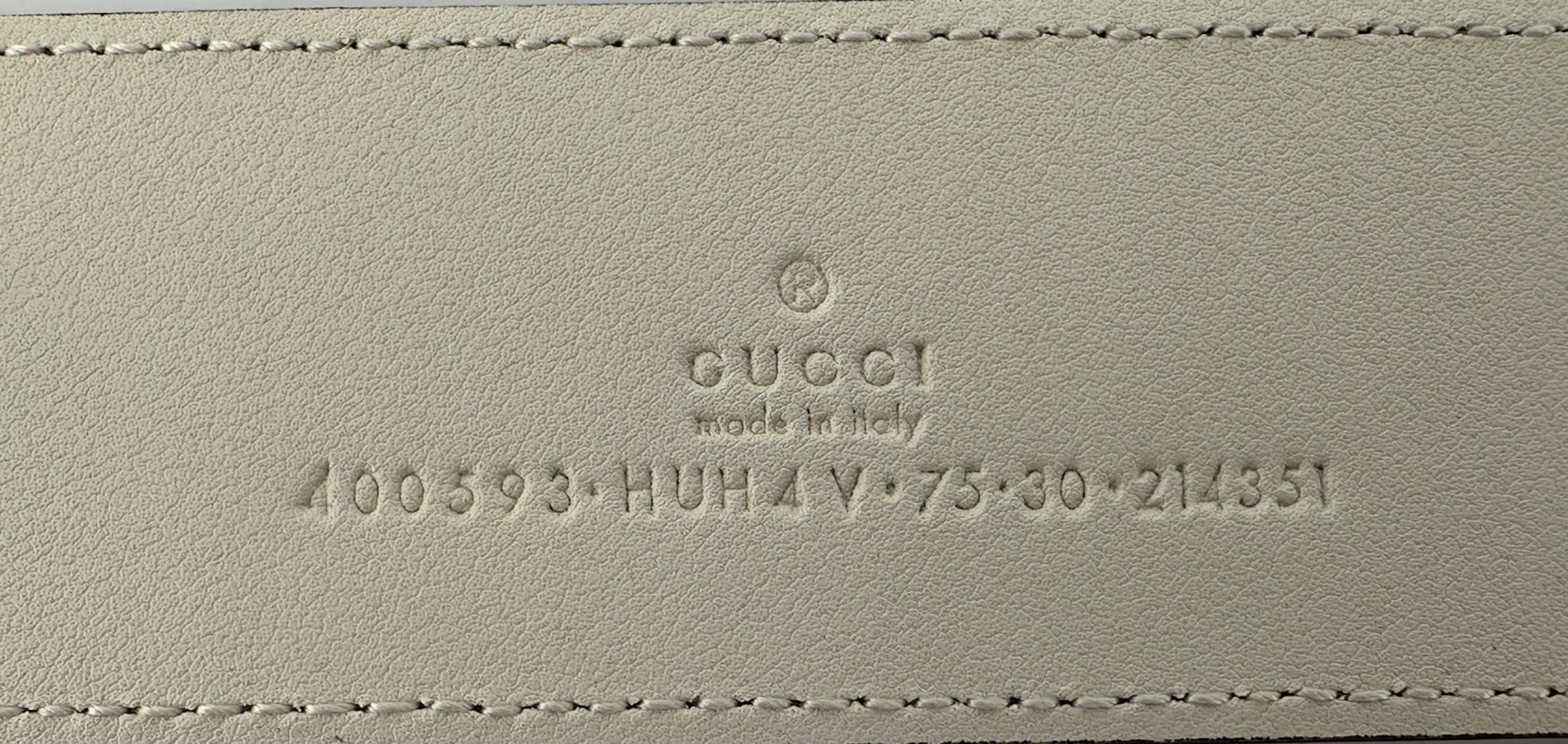 Gucci New Gucci Belt SIze-75cm Size ONE SIZE - 5 Thumbnail