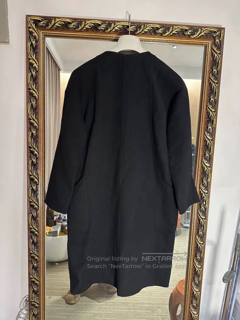 Hermes Hermes black cashmere long coat Size XXS / US 00 / IT 34 - 2 Thumbnail