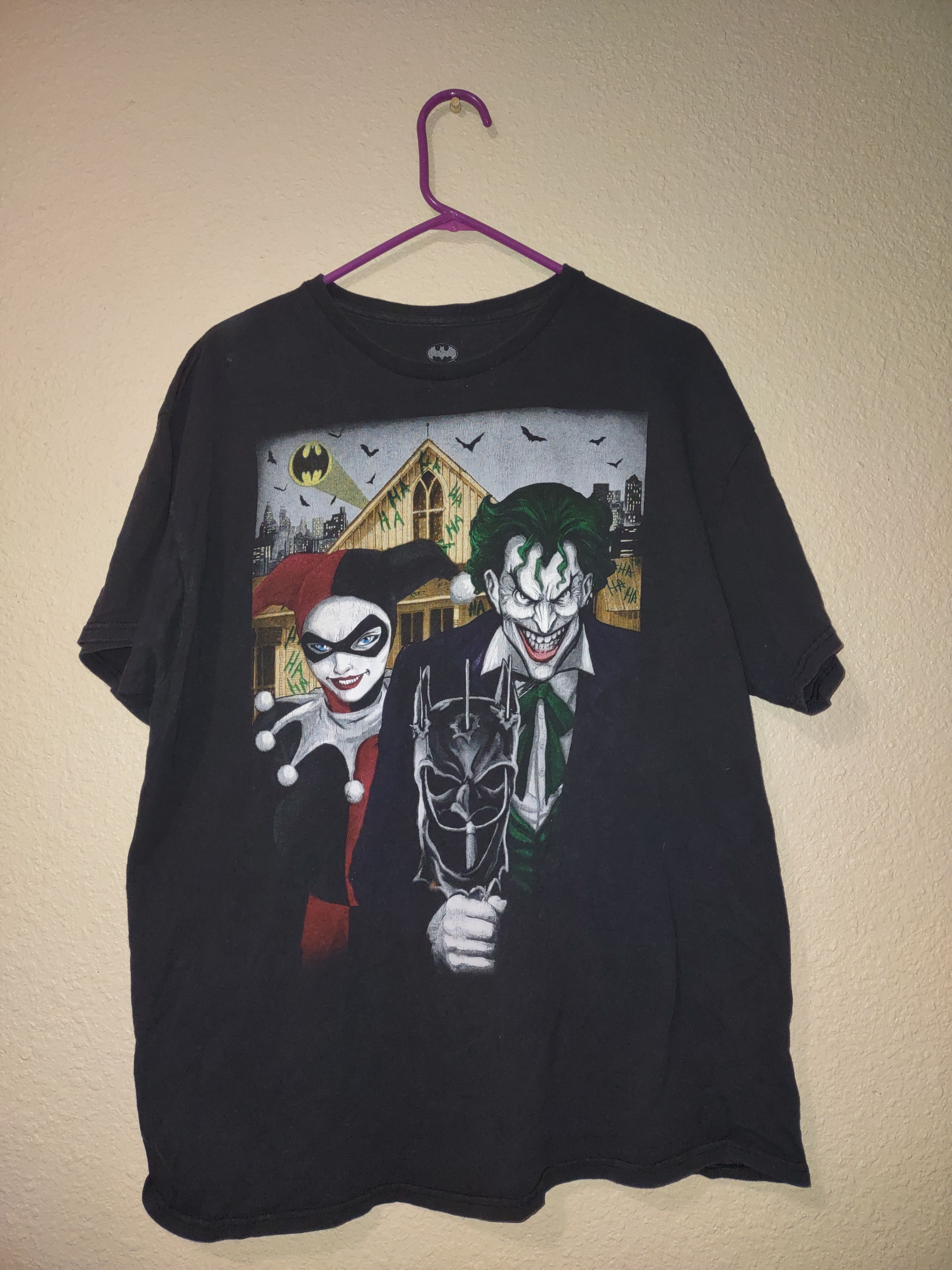 DC Comics Joker and Harley shirt Size US XL / EU 56 / 4 - 1 Thumbnail