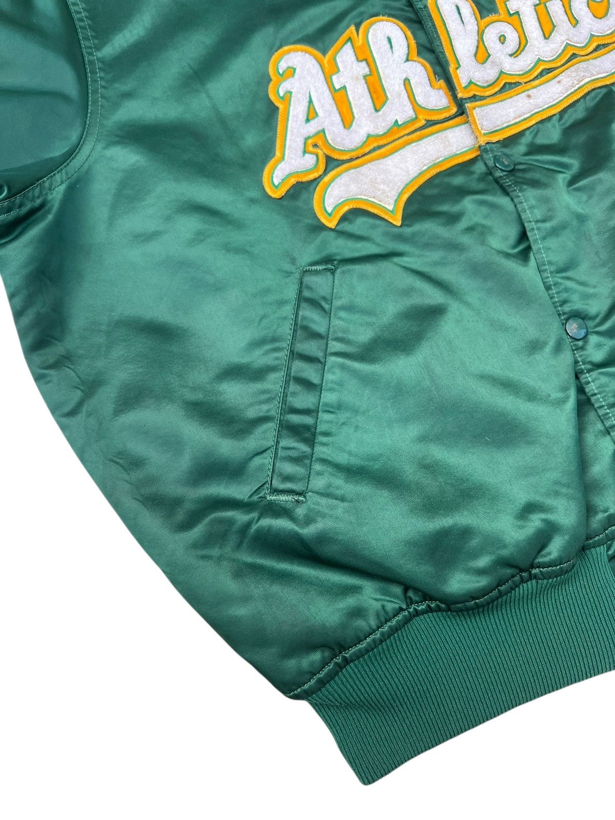 MLB Vintage 80s 90s Oakland A’s Athletics Starter Jacket Size US L / EU 52-54 / 3 - 7 Thumbnail