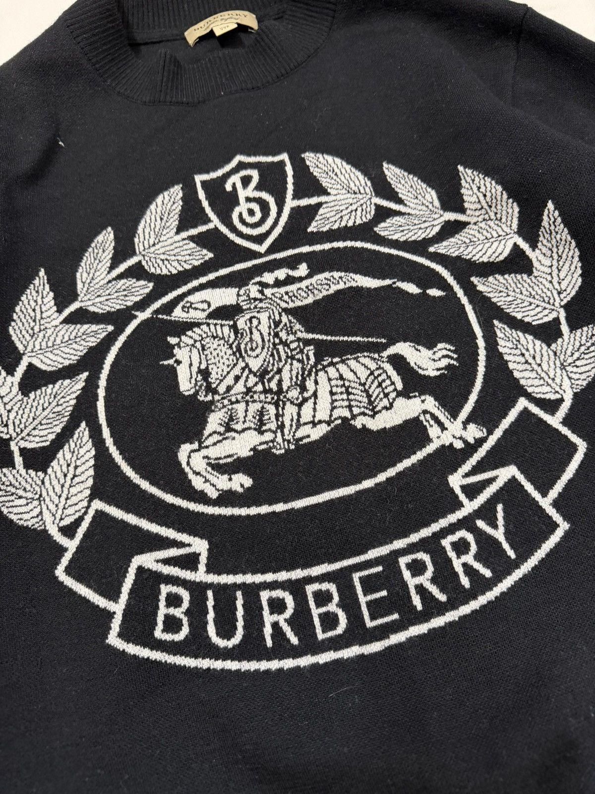 Burberry Burberry Merino Wool Sweater Size XXS / US 00 / IT 34 - 3 Thumbnail