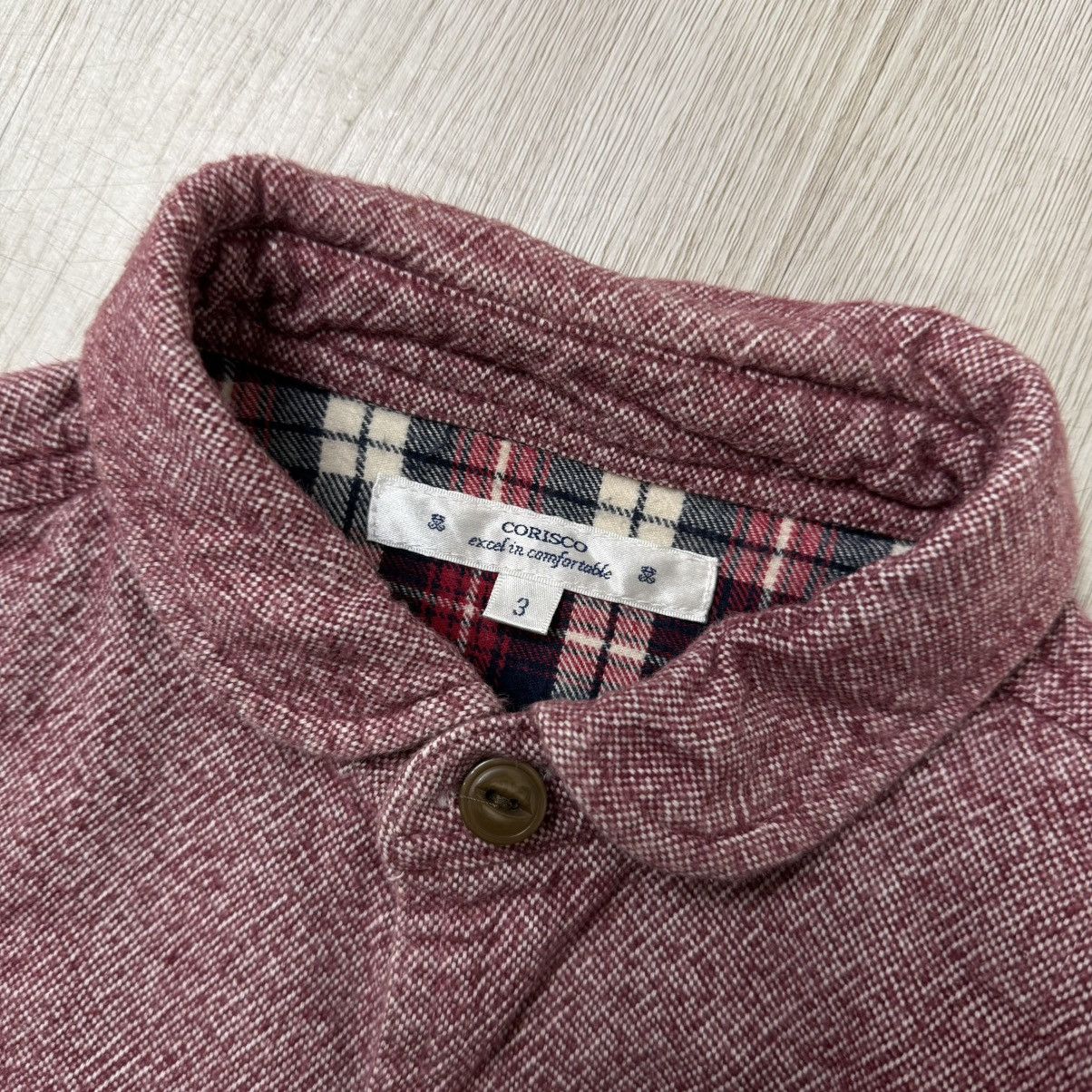 Japanese Brand Corisco 3pocket corduroy misty outer button shirt Size US M / EU 48-50 / 2 - 4 Thumbnail