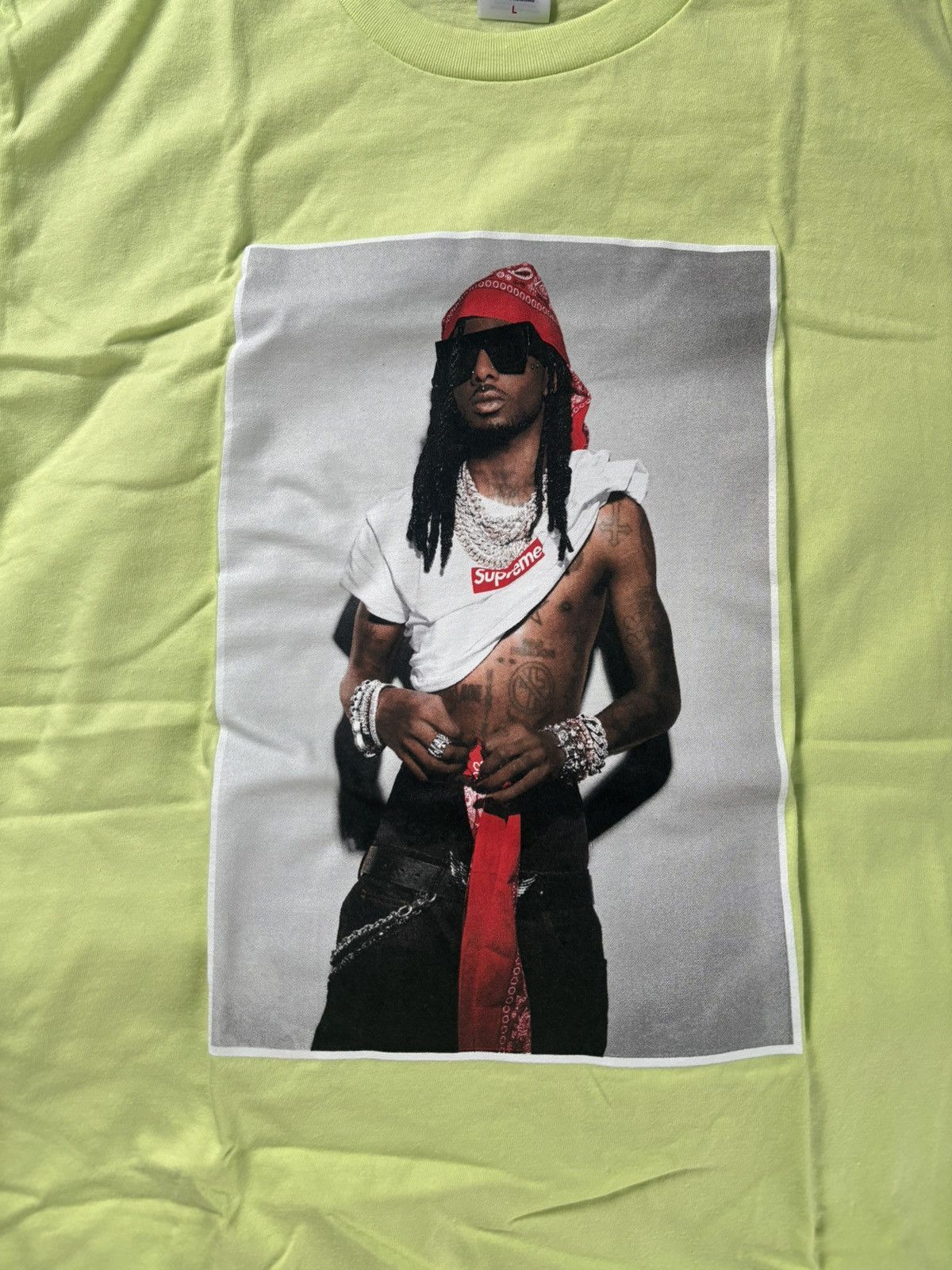 Supreme Supreme x Playboi Carti Tee Size US L / EU 52-54 / 3 - 3 Thumbnail