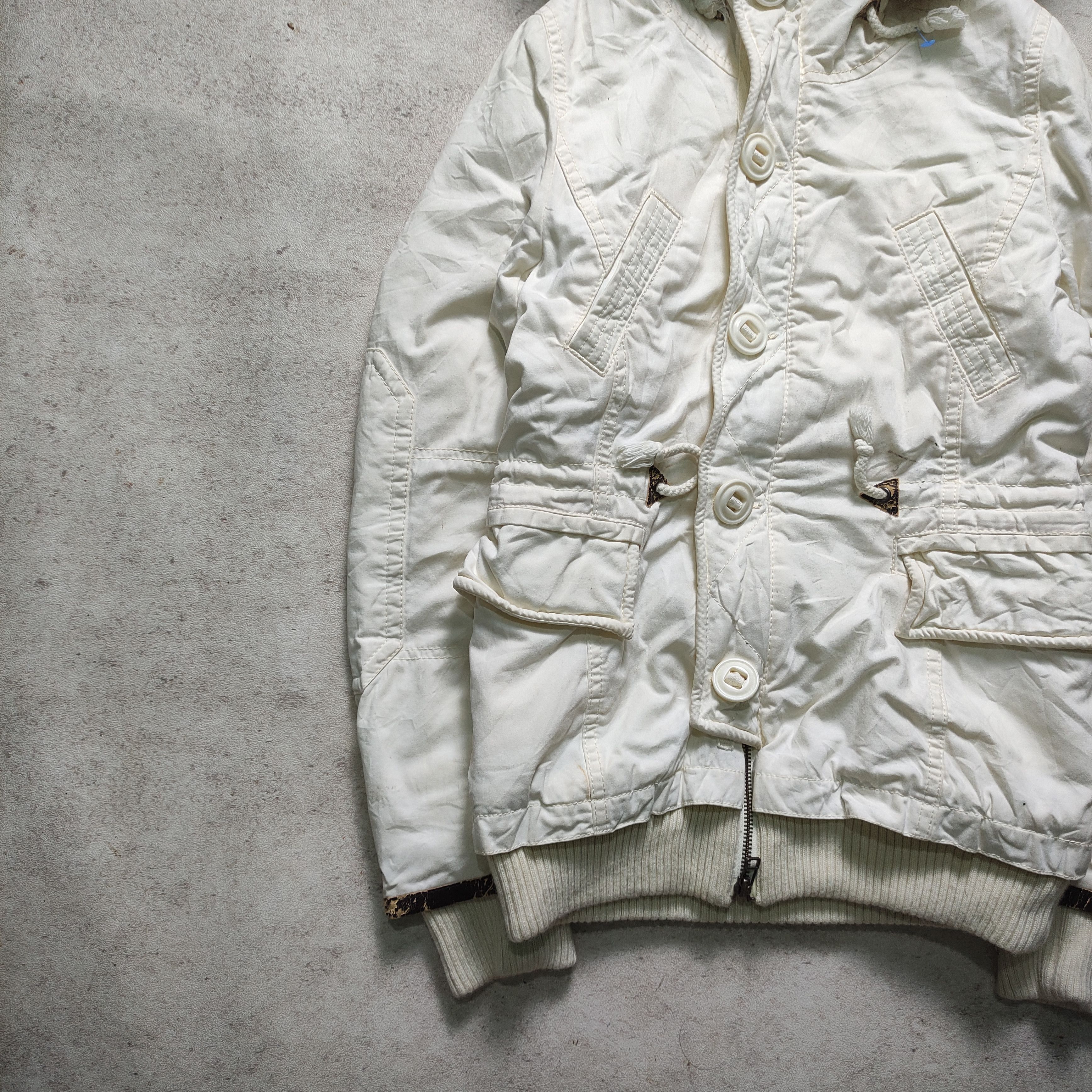 Japanese Brand × Le Grande Bleu (L.G.B.) × MOUSSY Moussy Fur Military Jacket style L.G.B ifsixwasnine Size US M / EU 48-50 / 2 - 5 Thumbnail