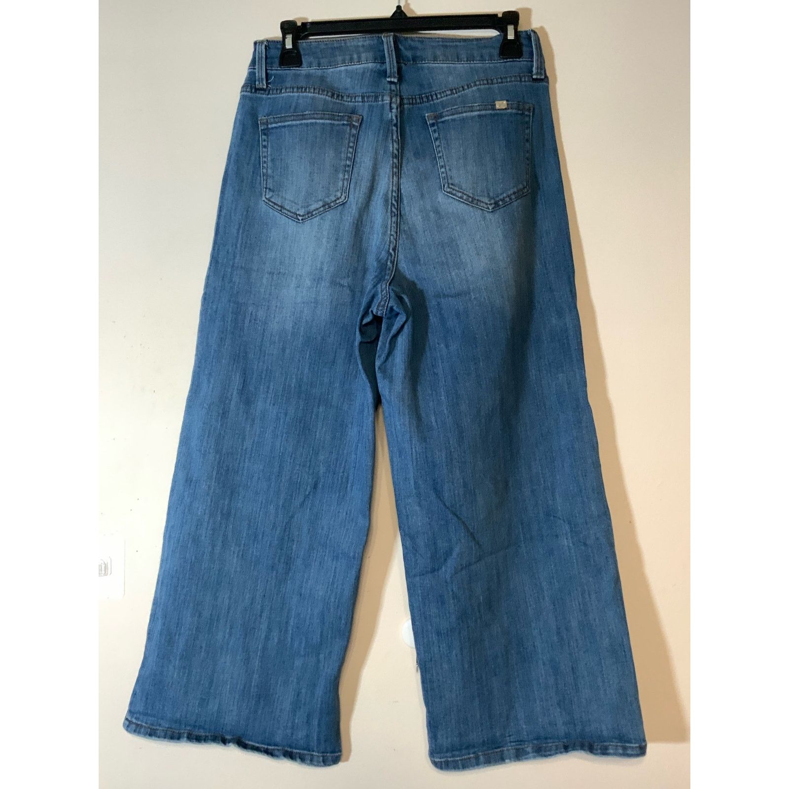 Jennifer Lopez Jennifer Lopez Wide Leg Denim Pants Jeans Women’s 8 USED Size 30" / US 8 / IT 44 - 2 Thumbnail