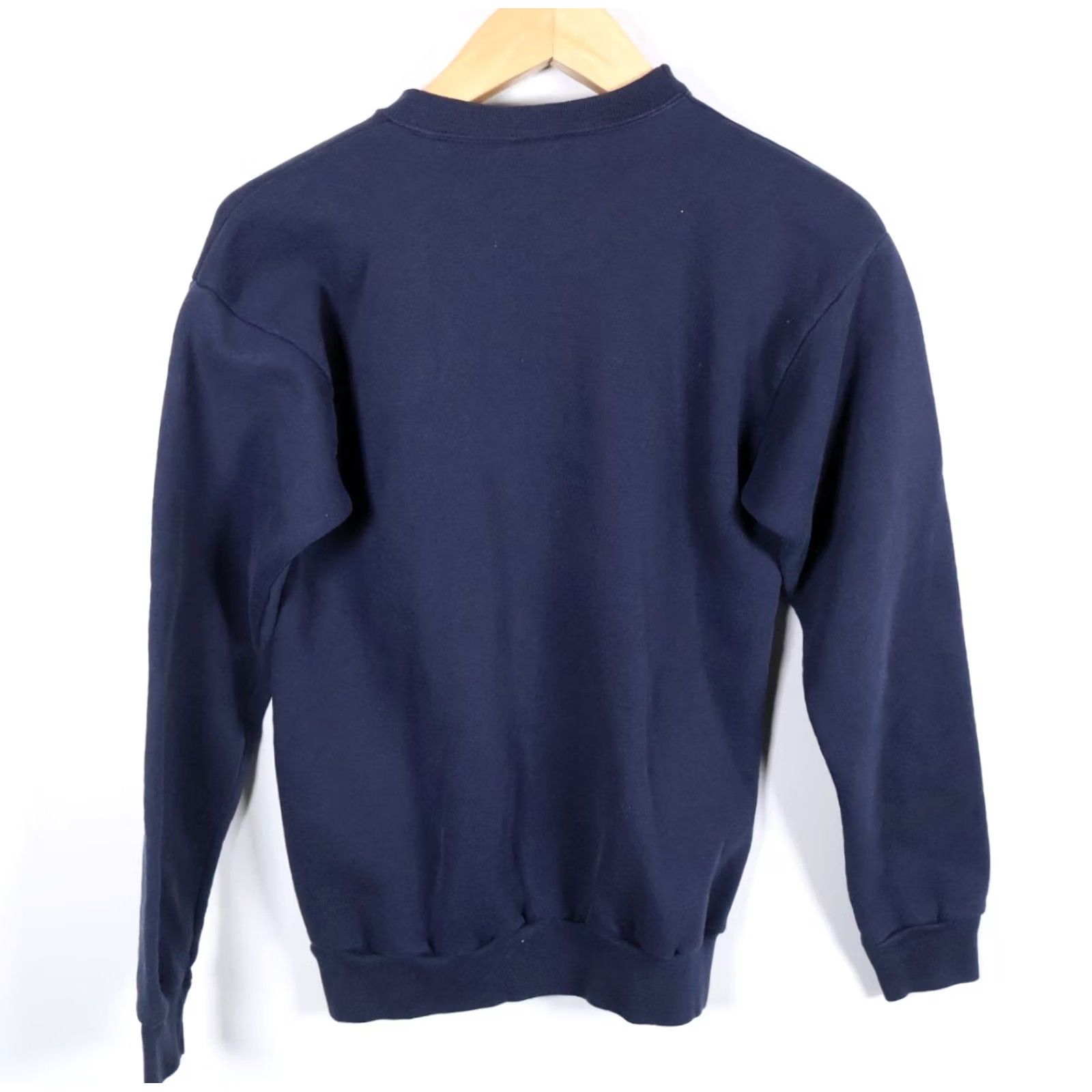 Tultex VINTAGE Tultex Deer Sweatshirt Men's M Dark Blue 50/50 Graphic Print Crewneck VTG Size US M / EU 48-50 / 2 - 2 Thumbnail