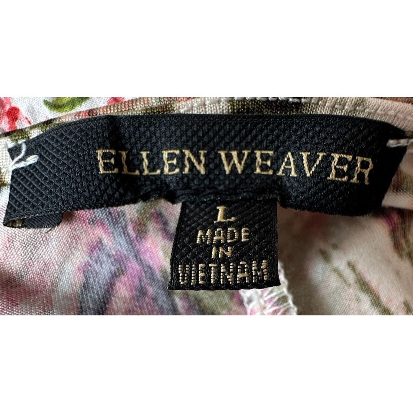 Other Ellen Weaver Maxi Dress Large Sleeveless Flowy Abstract Leav Size L / US 10 / IT 46 - 12 Thumbnail