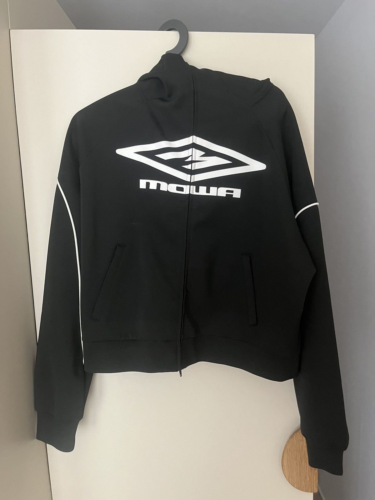 Mowalola Mowalola Tech Fleece Zip Up Hoodie | Grailed