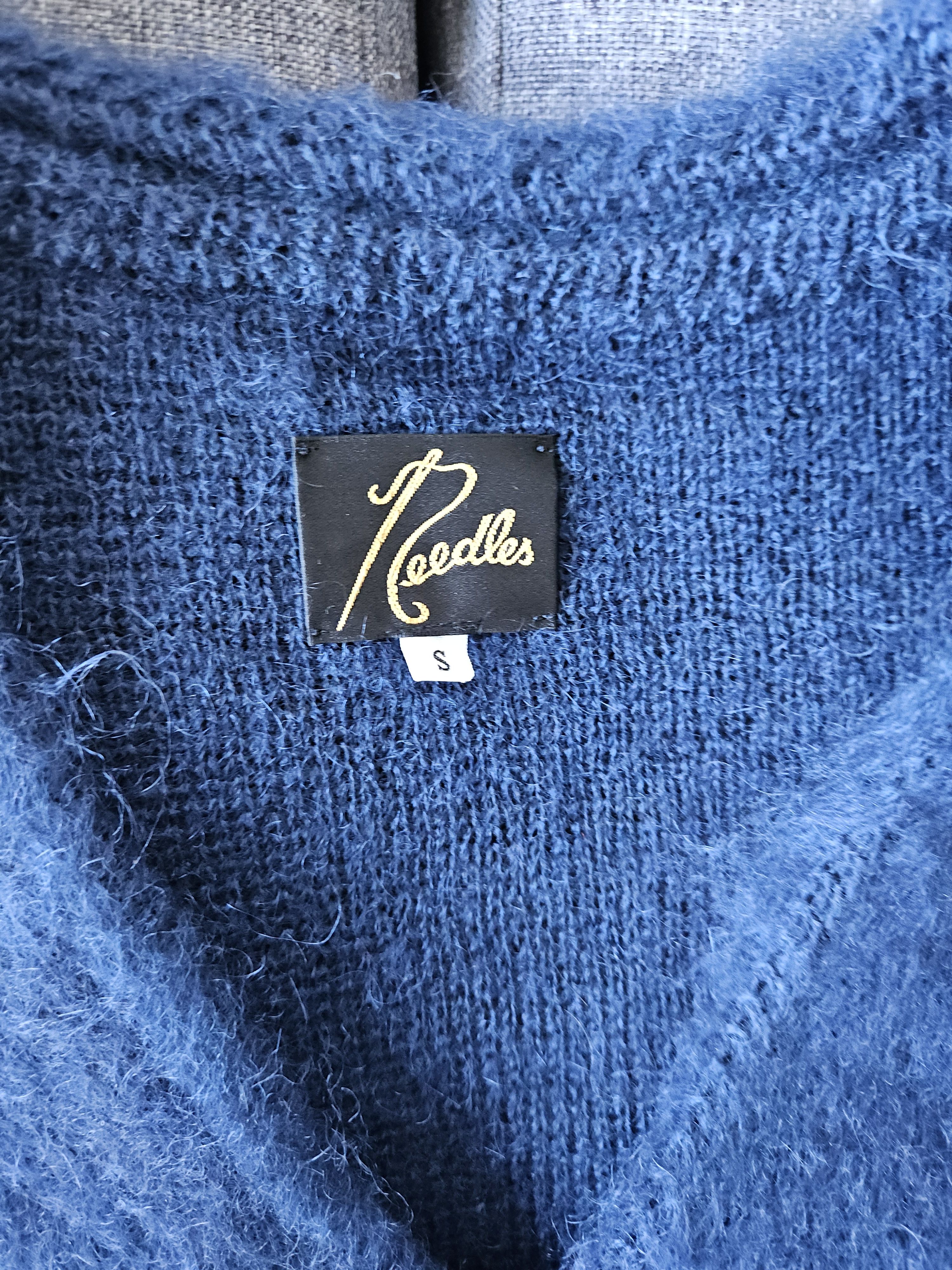 Beams Plus × Needles Japan Exclusive 100% Mohair Cardigan Size US S / EU 44-46 / 1 - 3 Thumbnail