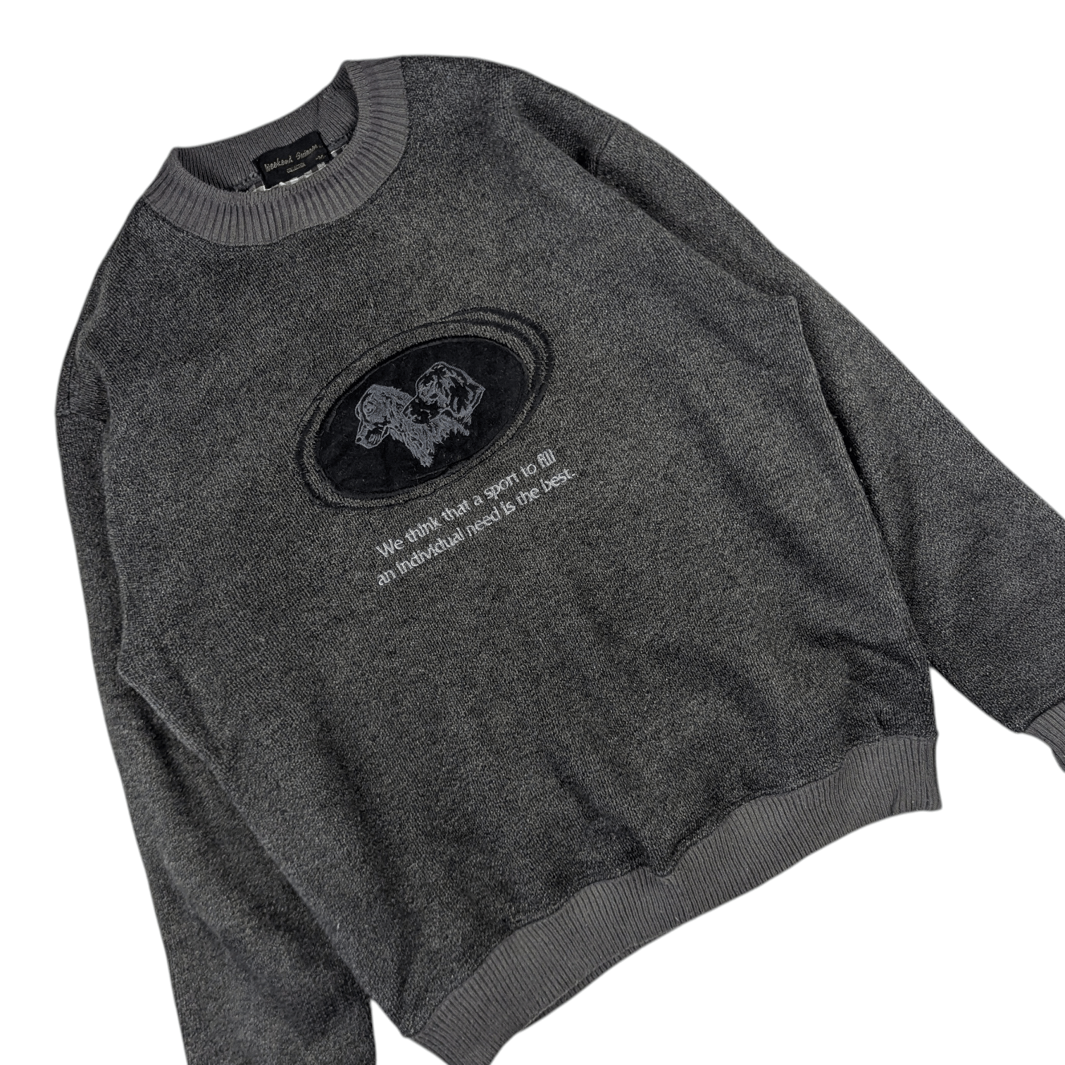 Japanese Brand Vintage 90's WEEKEND SWINDER Big Image Sweatshirts Size US M / EU 48-50 / 2 - 4 Thumbnail