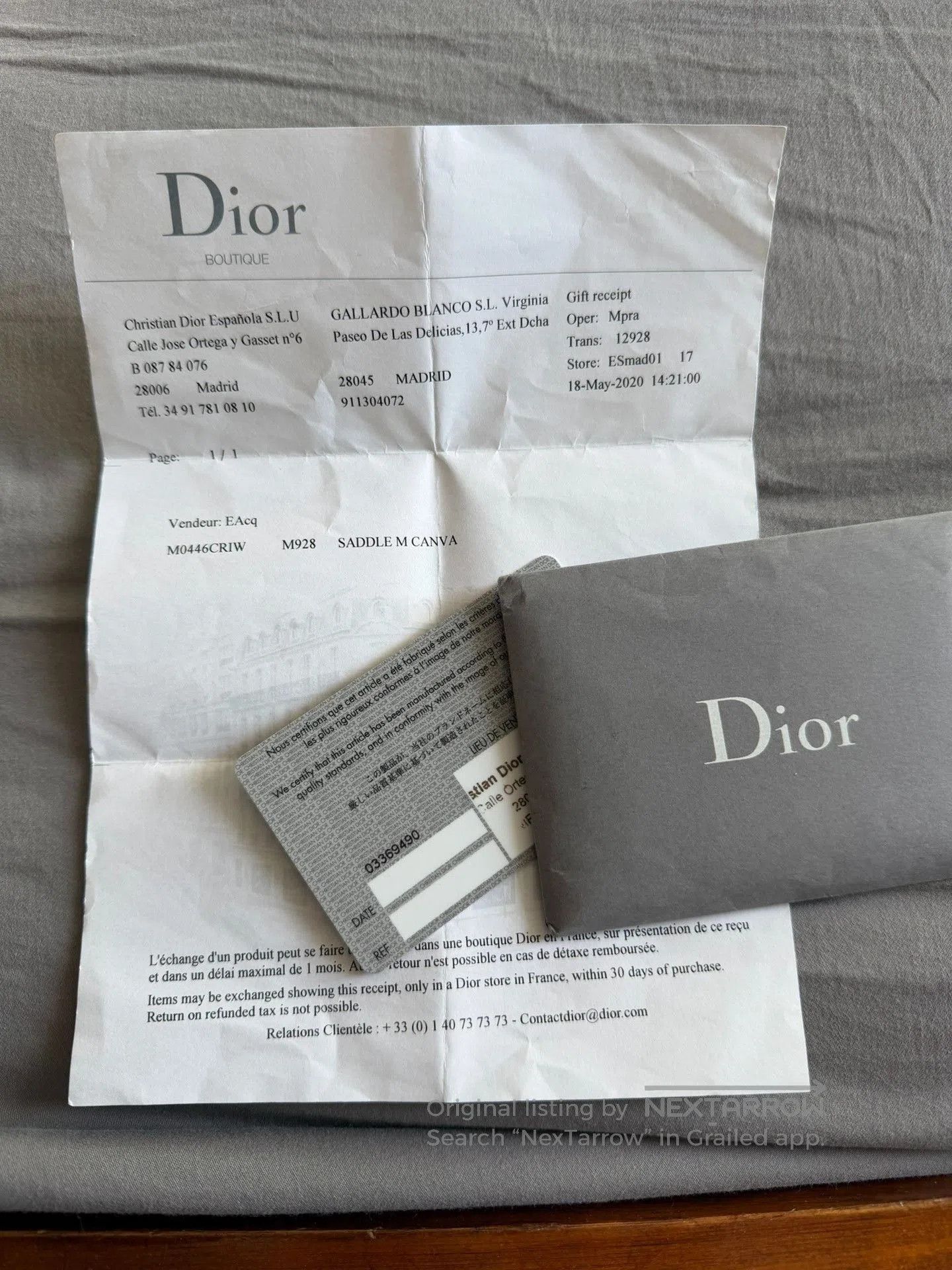 Dior Dior Saddle Embroidered Style. Size ONE SIZE - 8 Thumbnail