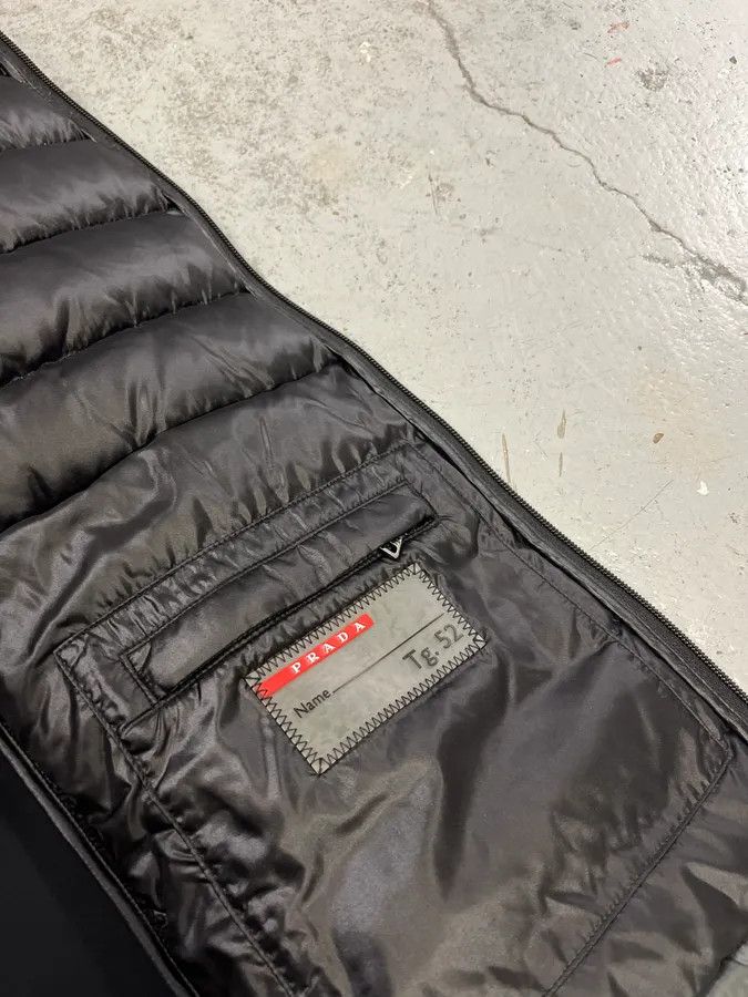 Prada FW2013 Prada Grey Puffer Jacket Size US L / EU 52-54 / 3 - 13 Thumbnail