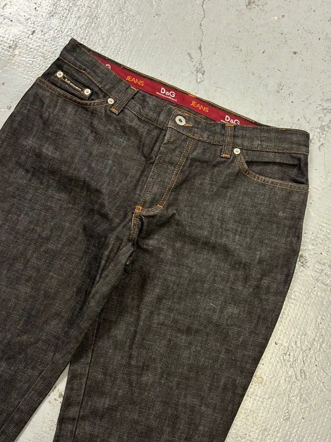 Dolce & Gabbana AW2003 Dolce & Gabbana Black Denim Multi-Zip Jacket and Jeans Set Size M / US 6-8 / IT 42-44 - 21 Thumbnail