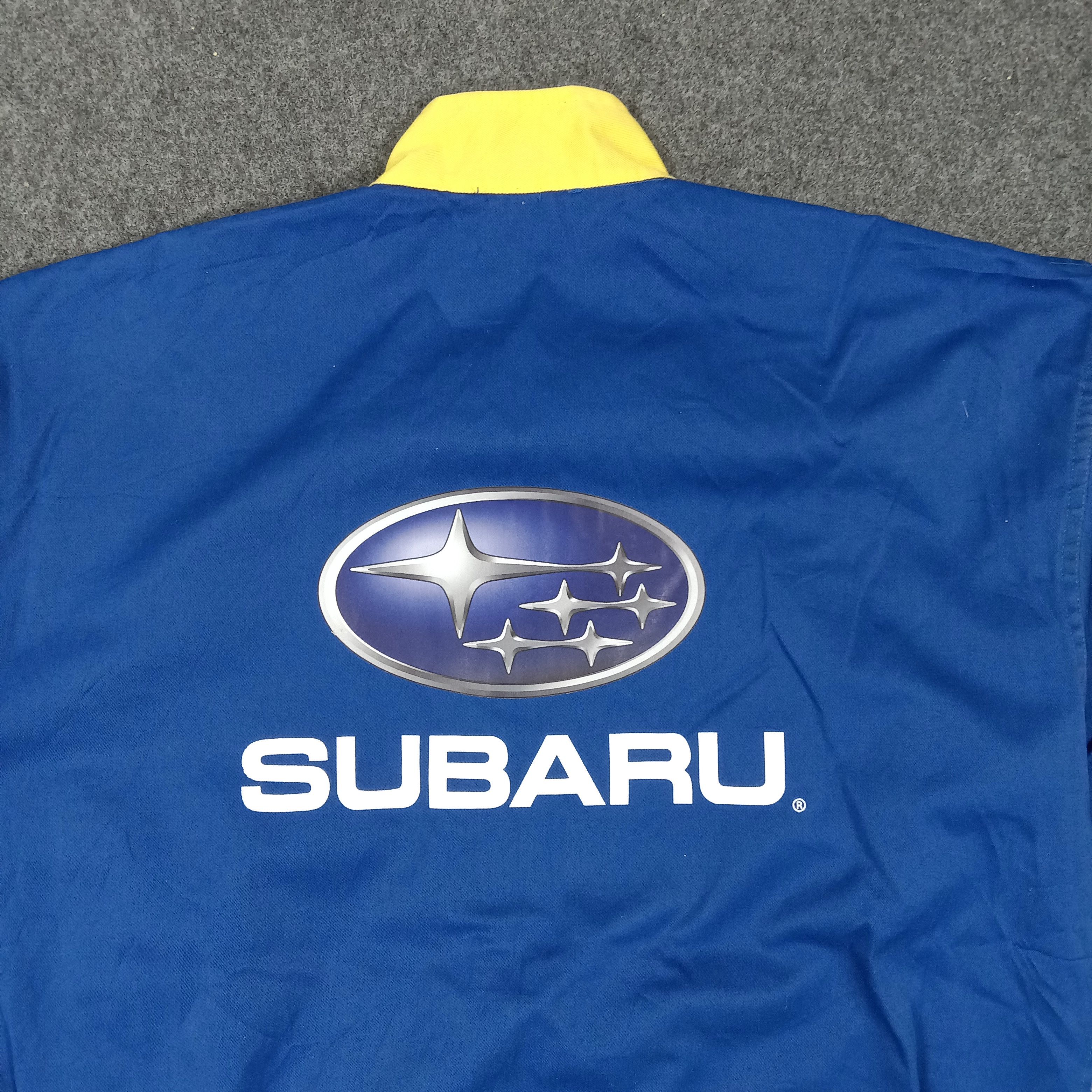 Japanese Brand Subaru Rally Team Motorsports Coverall Jacket C274N6 Size US L / EU 52-54 / 3 - 2 Thumbnail