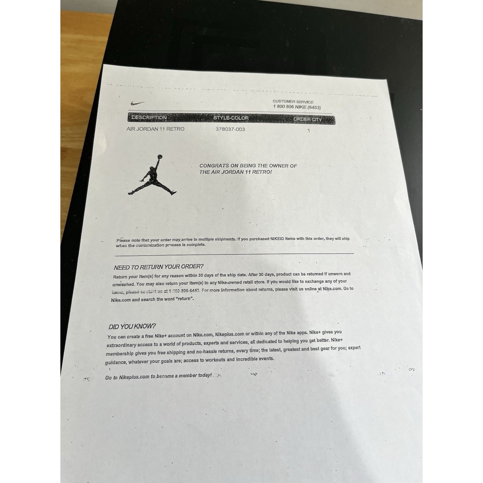 Jordan Brand Size 10 - Jordan 11 Retro High Space Jam Ready to ship Size US 10 / EU 43 - 8 Thumbnail