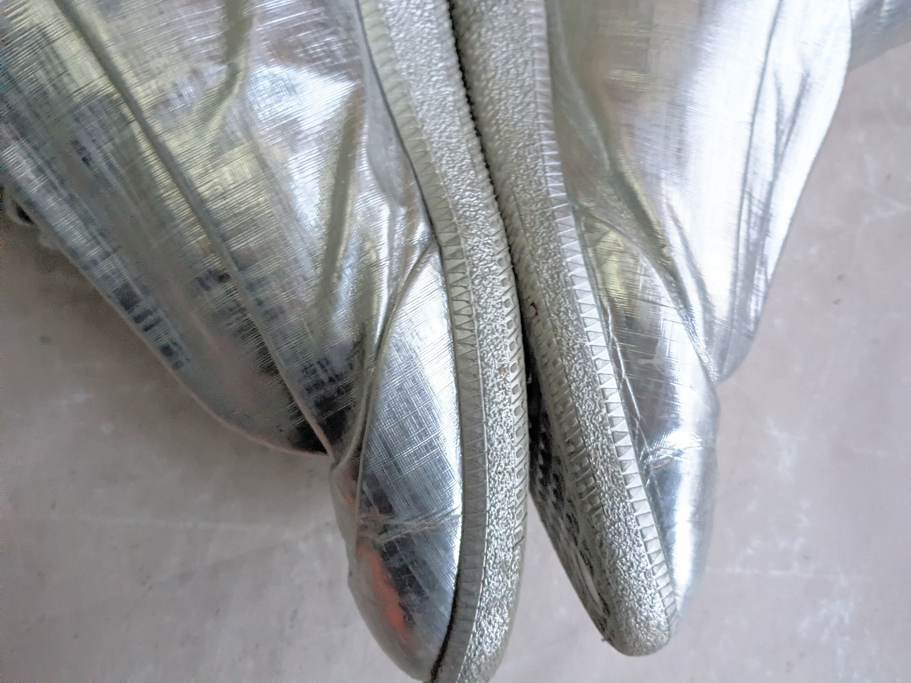Maison Margiela Maison Margiela Future Silver 12 45 High Tops Leather Size US 12 / EU 45 - 12 Thumbnail