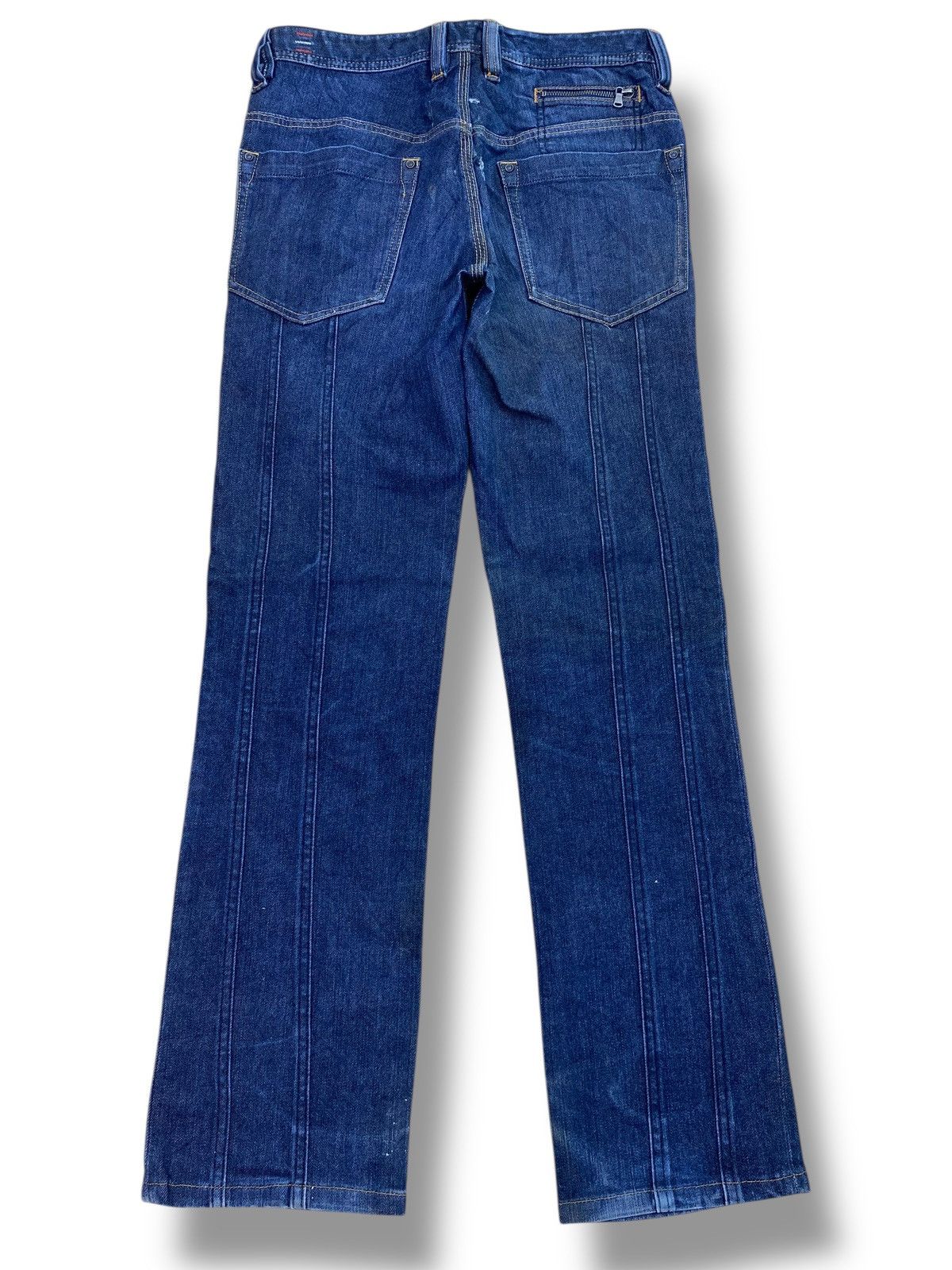 Japanese Brand Japanese Brand Denim Dark Blue Wash Style Loose Jean Size US 32 / EU 48 - 3 Thumbnail