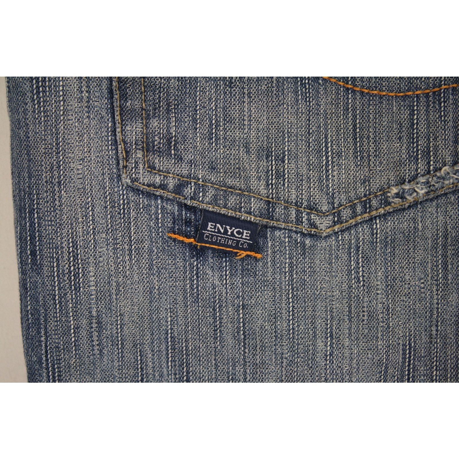 Enyce × Vintage Y2K Enyce Jeans 44x32 Baggy Wide Leg Embroidered Hip Hop Size US 44 / EU 60 - 4 Thumbnail