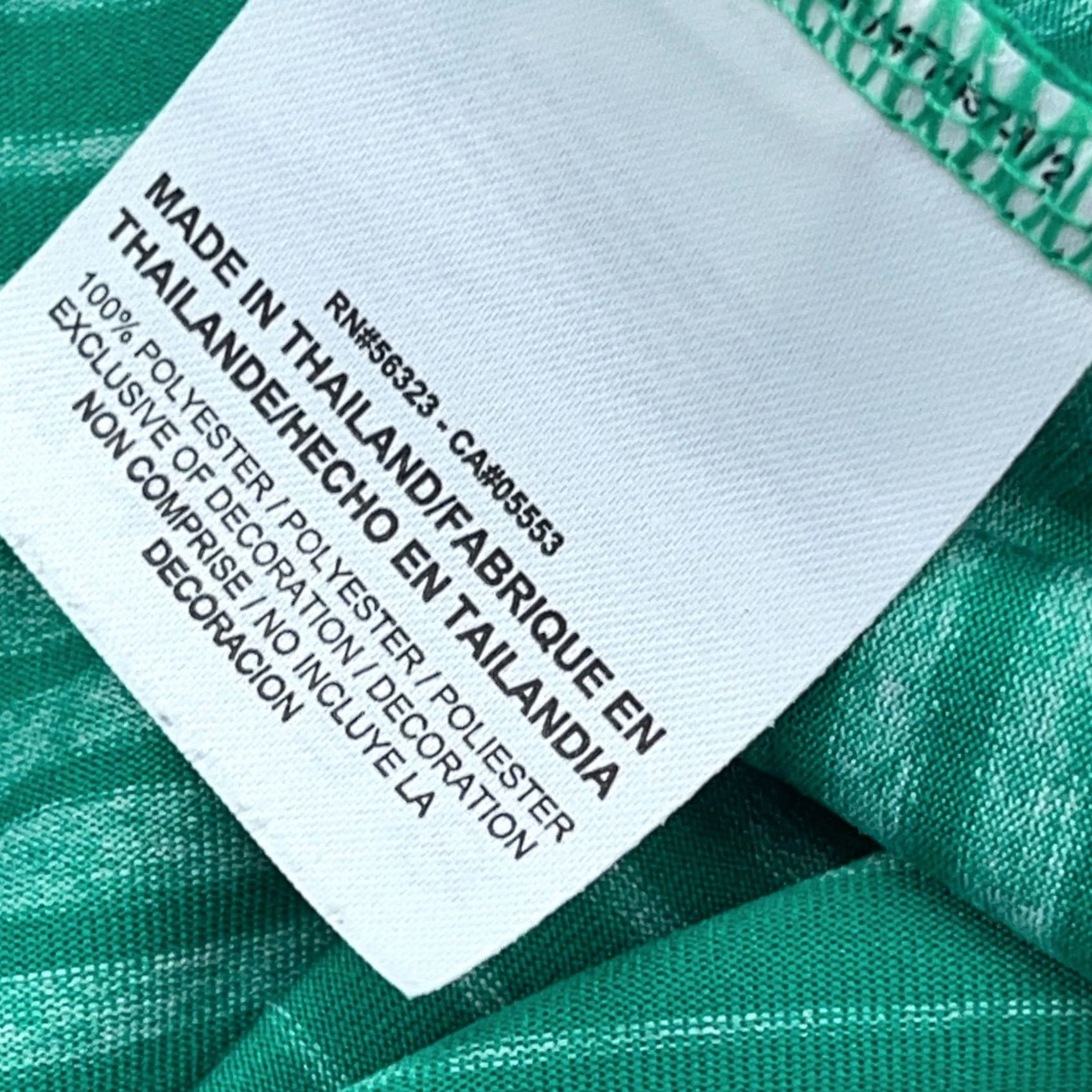 Nike Nike Polo Shirt Men XL Green Striped Dri-Fit Tour Performance Golf Casual Activewear Logo Shirt Size US XL / EU 56 / 4 - 4 Thumbnail