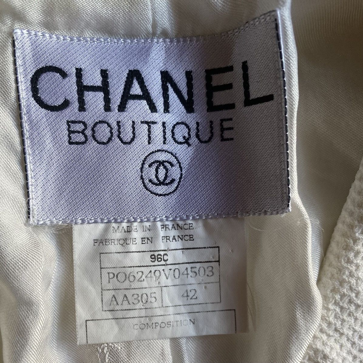 Chanel Vintage Cruise 1996 Rayon Blend Jacket Size M / US 6-8 / IT 42-44 - 6 Thumbnail