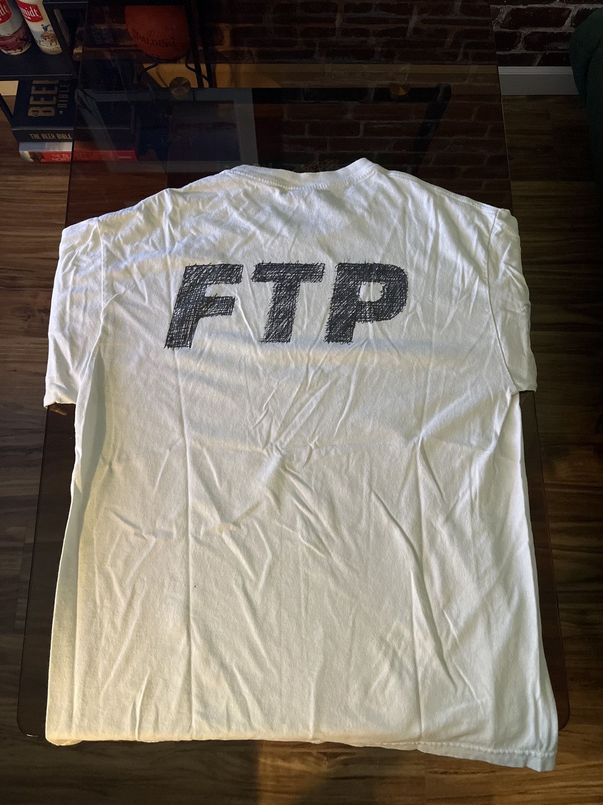 Fuck The Population FTP Scribble T-Shirt Size US L / EU 52-54 / 3 - 2 Thumbnail