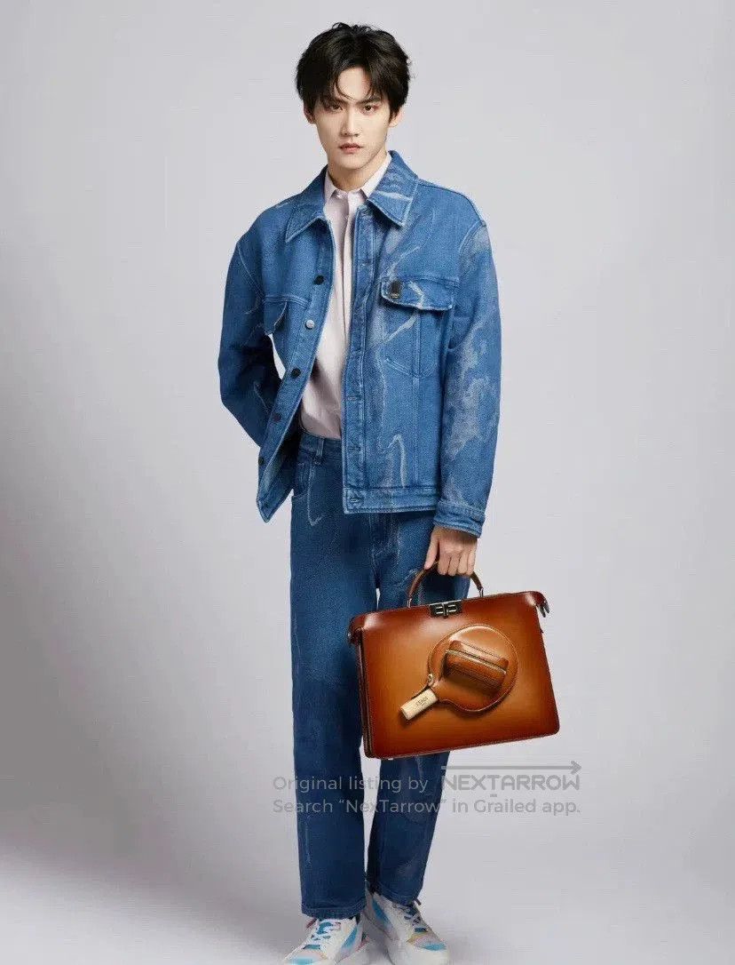 Fendi Fendi Blue Denim Suit. Size US 30 / EU 46 - 1 Thumbnail
