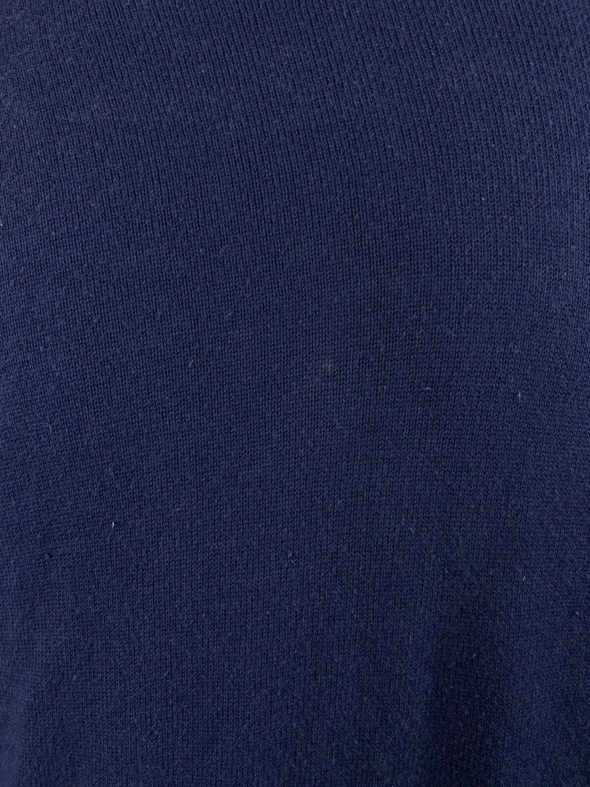 Designer Men Hackett London Blue Cotton Long Sleeve Sweater Size M Size US M / EU 48-50 / 2 - 3 Thumbnail