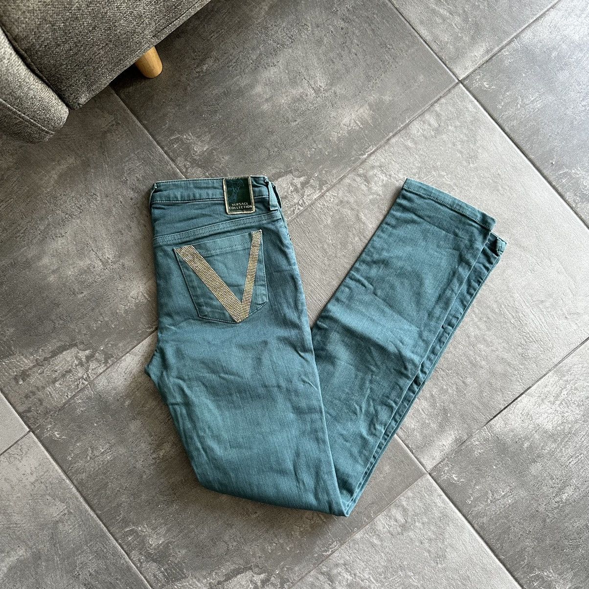 Versace Luxury Versace Collection Jeans Old Money Y2K 00s Size 28" / US 6 / IT 42 - 1 Thumbnail