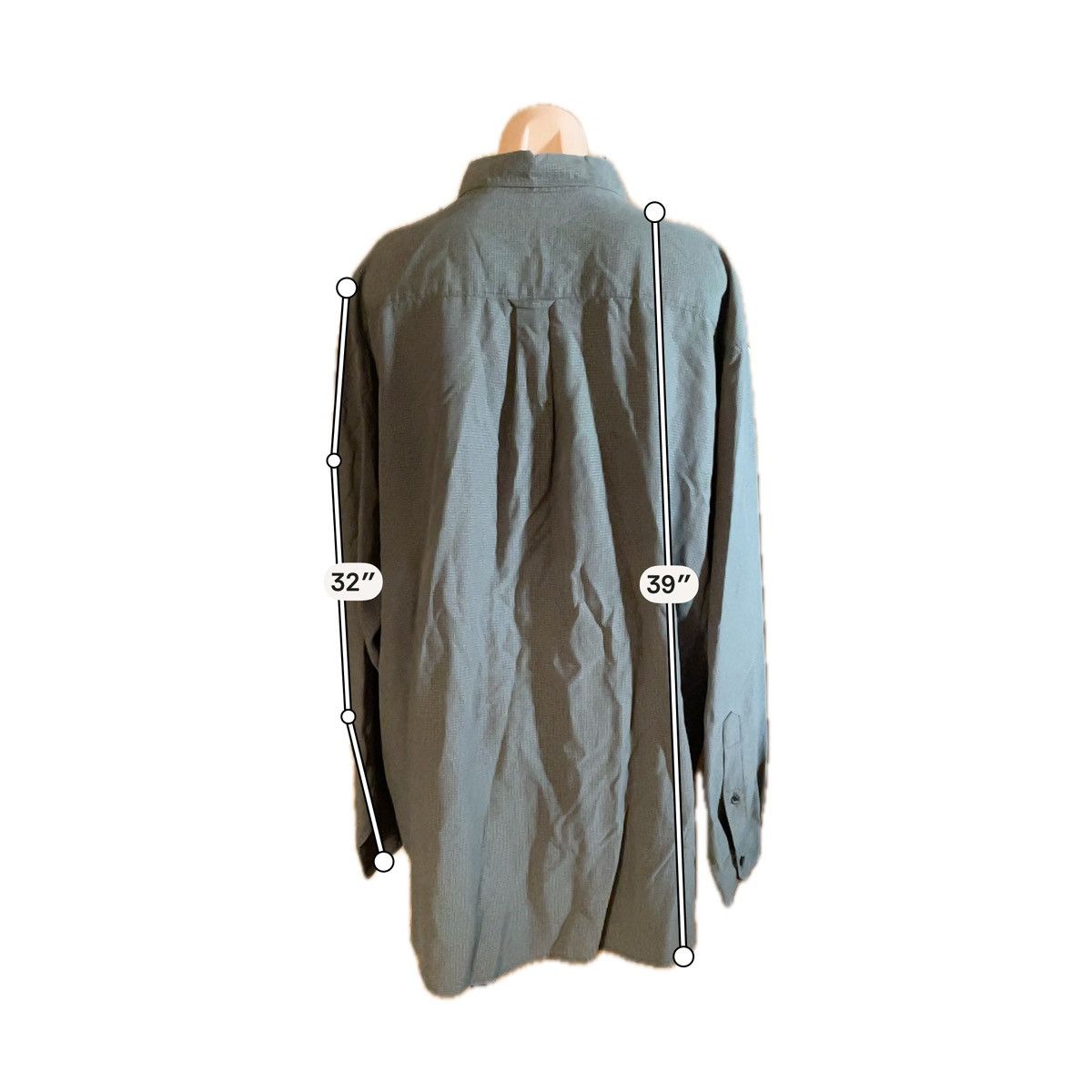 Columbia Columbia Men's XXL Long Sleeve Khaki Hiking Fishing Shirt Size US XXL / EU 58 / 5 - 9 Thumbnail