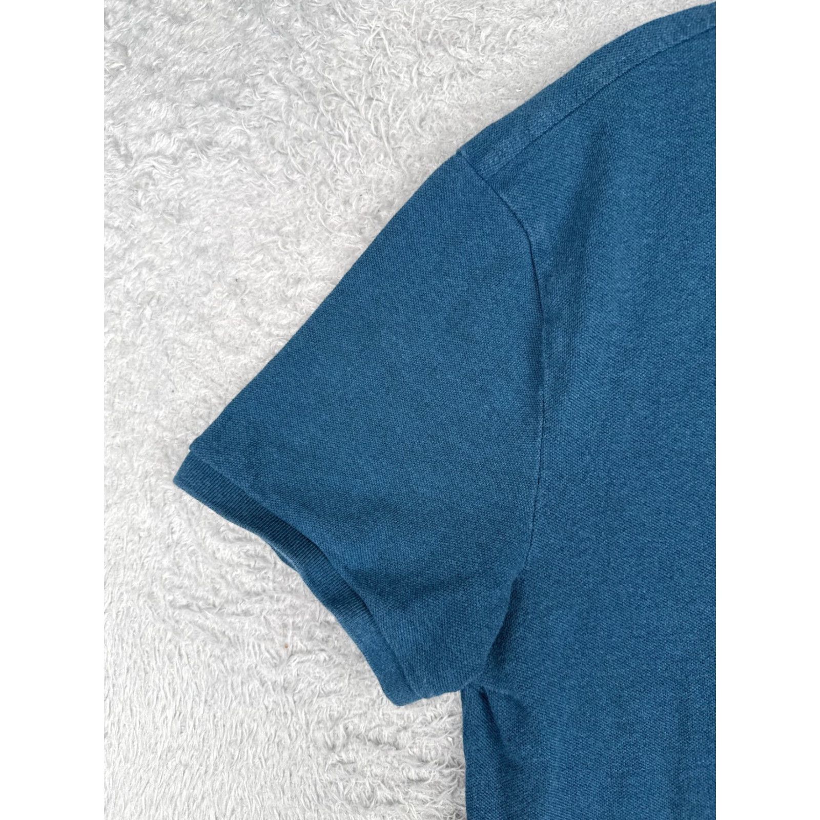 Tommy Hilfiger Tommy Hilfiger Polo Shirt Men Adult Large Blue Classic Fit Short Sleeve 100% Cotton Mens Size US L / EU 52-54 / 3 - 3 Thumbnail