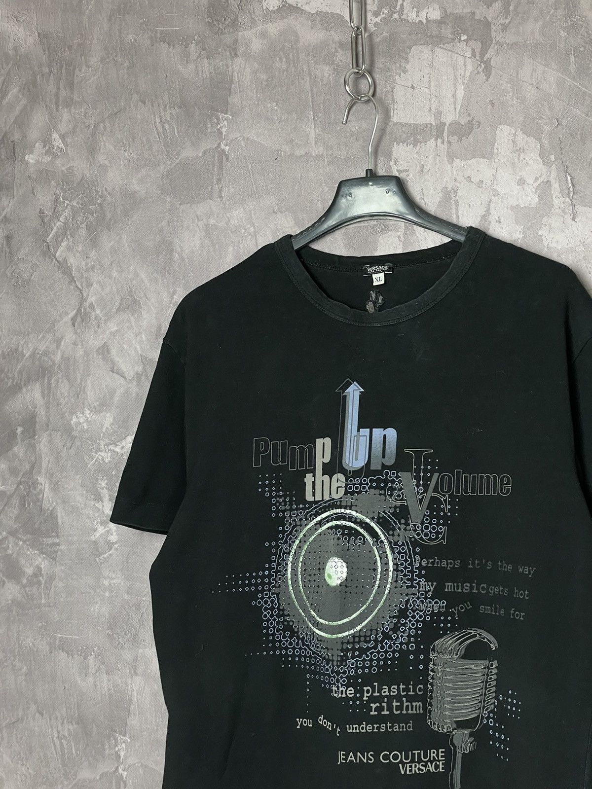 Versace Jeans Couture × Vintage Versace jeans couture vintage Y2K affliction style t shirt Size US XL / EU 56 / 4 - 5 Thumbnail