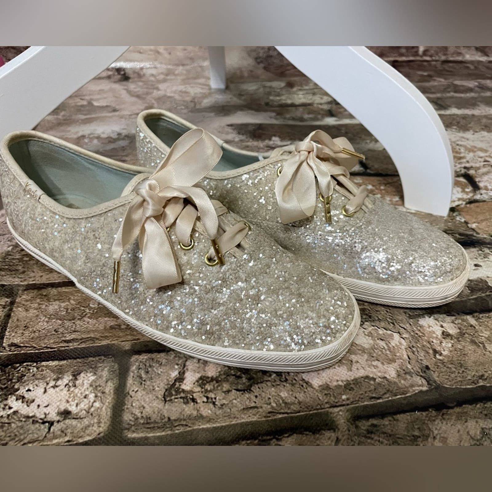 Kate Spade Women s Kate Spade Glitter Keds Grailed