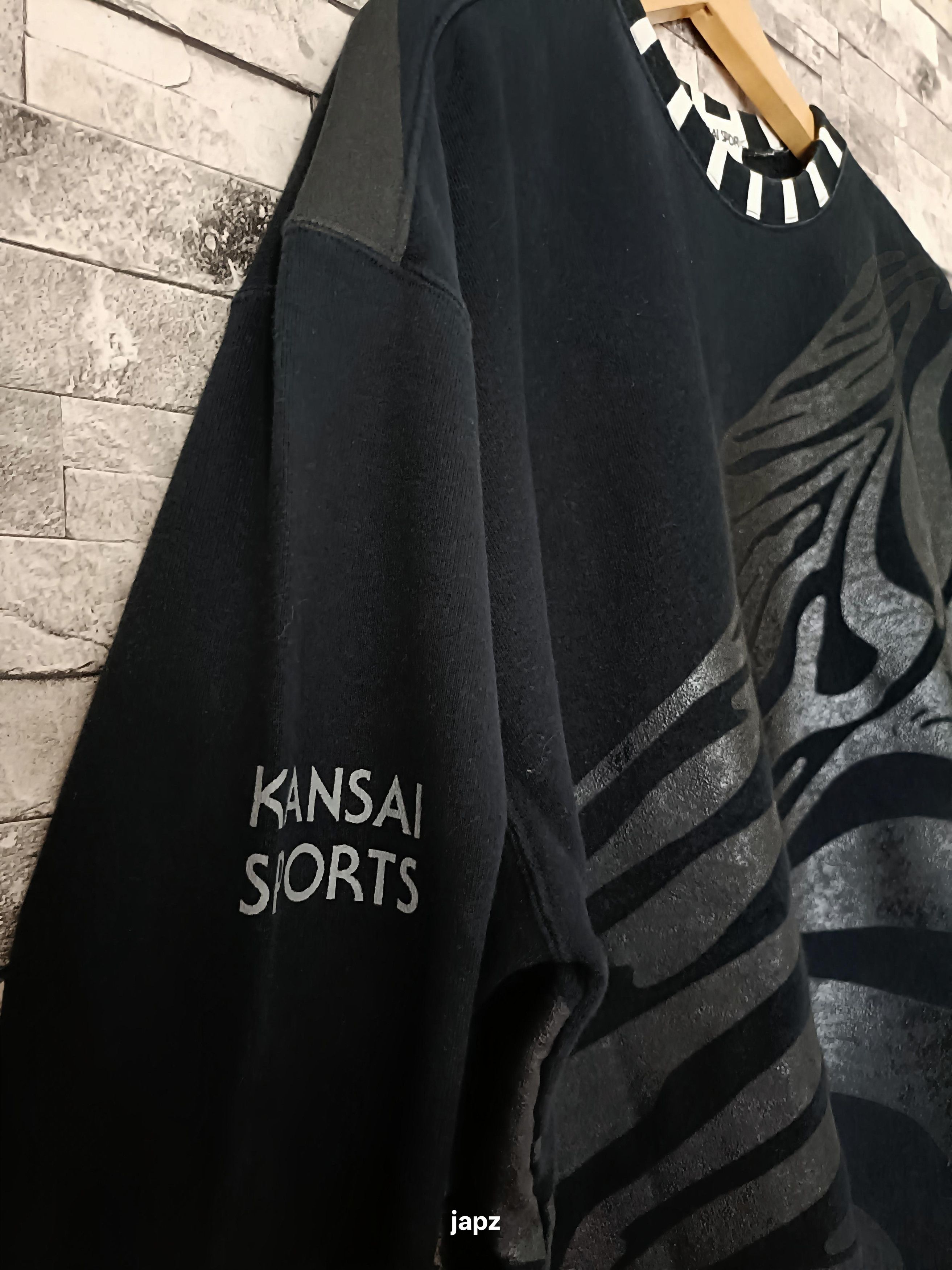 Kansai Yamamoto × Vintage Vintage Kansai yamamoto sport zebra sweater Size US M / EU 48-50 / 2 - 4 Thumbnail