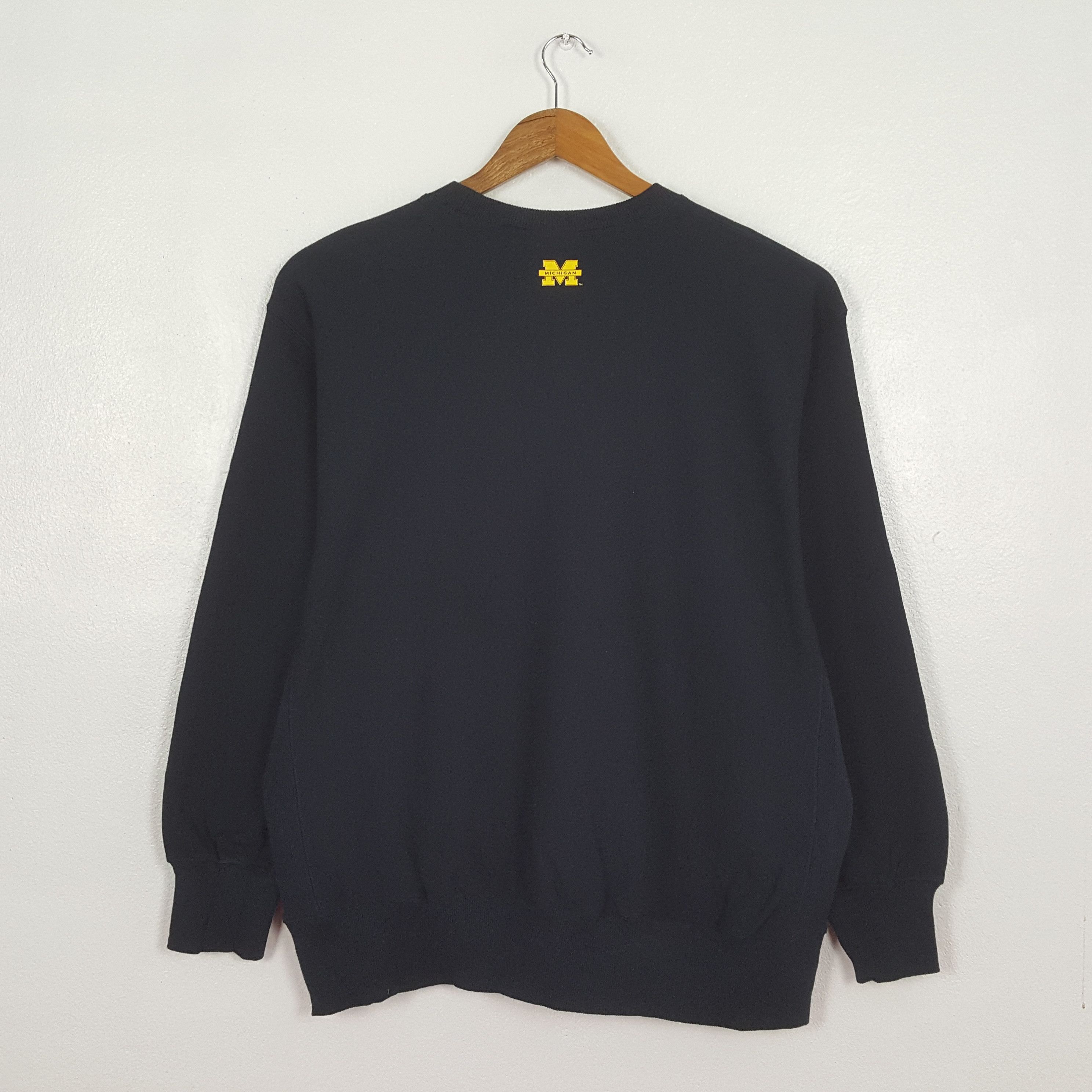 Vintage Vintage Michigan University Promotion Sweatshirt C324N13 Size US L / EU 52-54 / 3 - 3 Thumbnail
