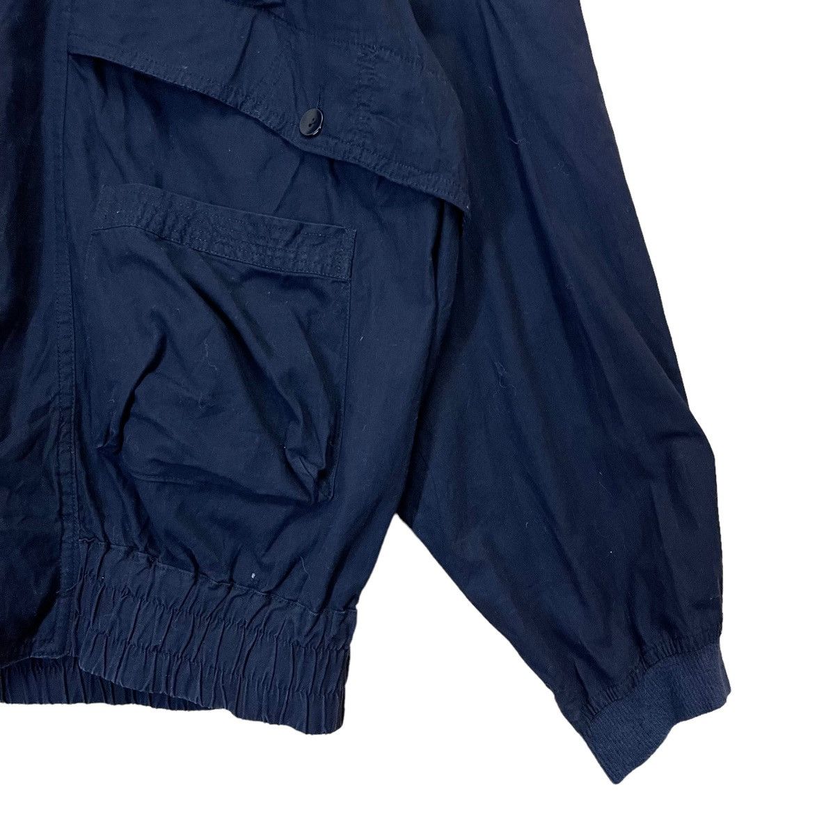 Japanese Brand 90s Mercedes Benz Zipper Bomber Jacket Size US L / EU 52-54 / 3 - 5 Thumbnail