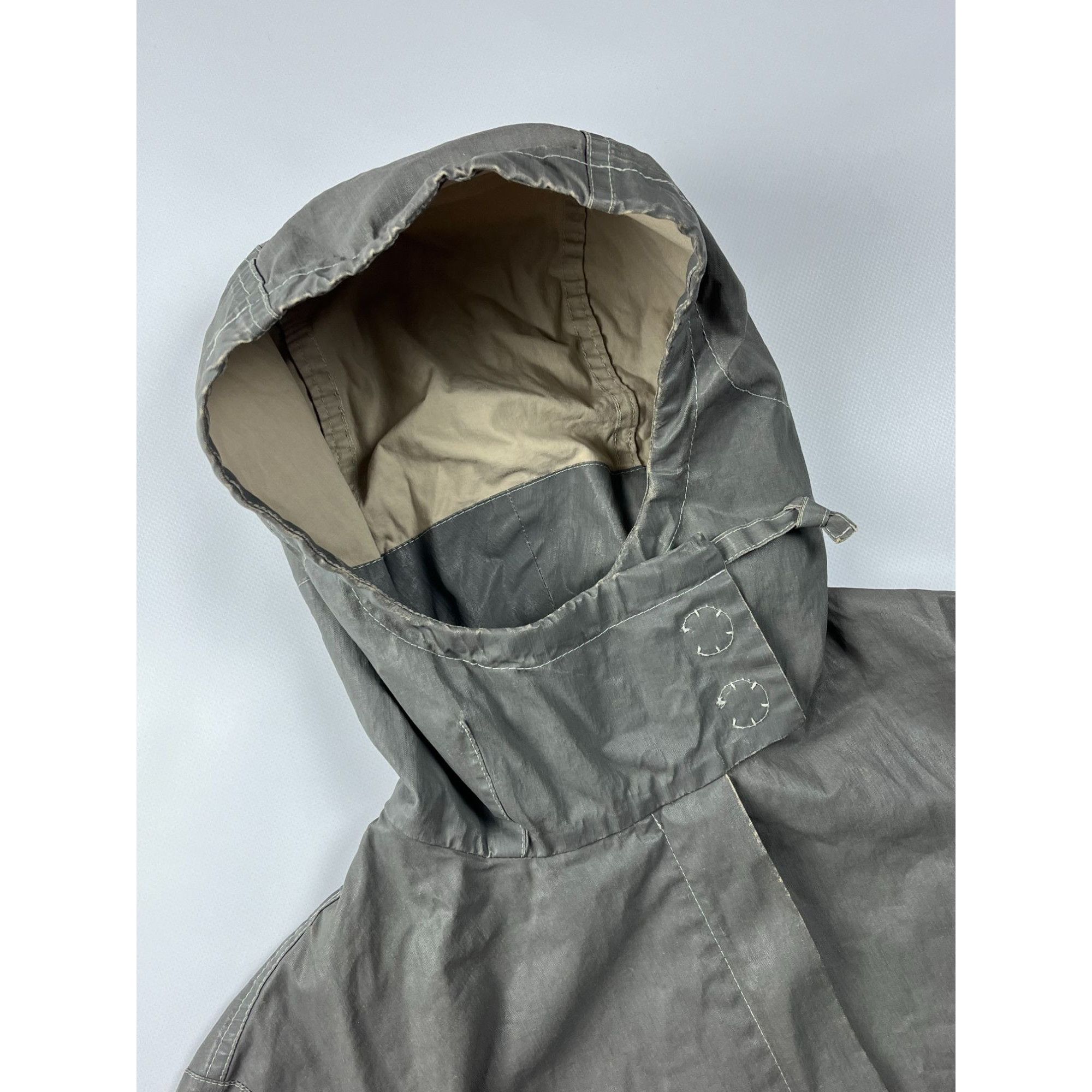 Annette Gortz Annette Görtz Gray & Beige Zip-Up RainJacket Size M / US 6-8 / IT 42-44 - 11 Thumbnail