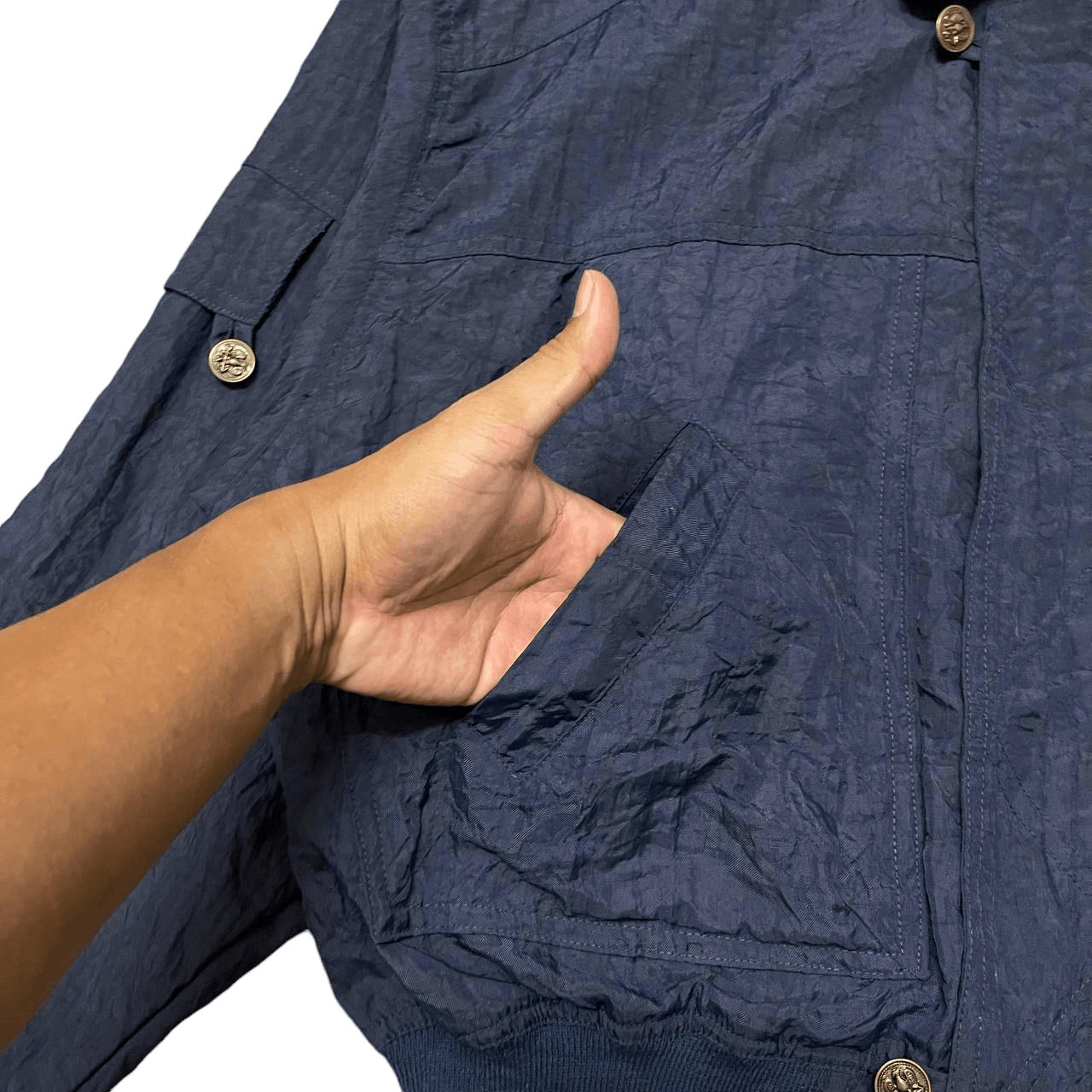 Issey Miyake Vintage Japanese Brand Bomber Jacket Issey Style Size US L / EU 52-54 / 3 - 6 Thumbnail