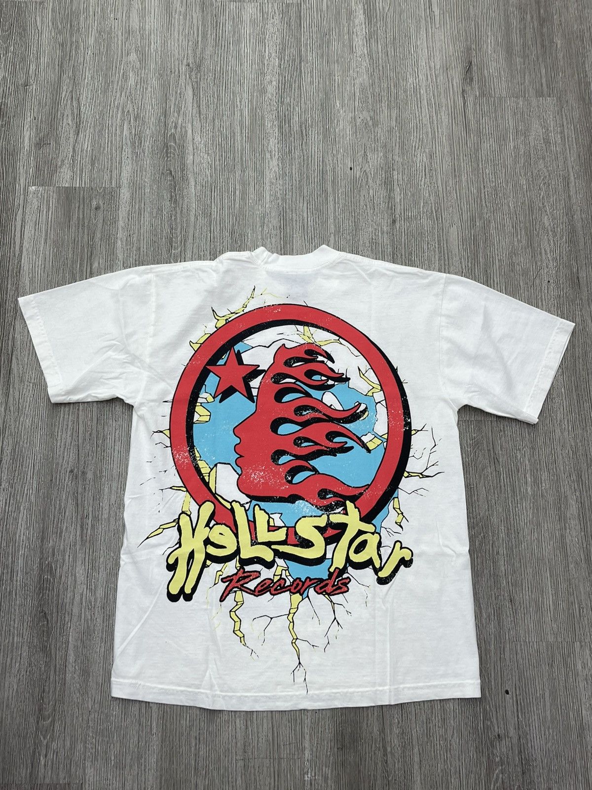 HELLSTAR Hellstar heaven on Earth tee (white) Size US M / EU 48-50 / 2 - 2 Thumbnail