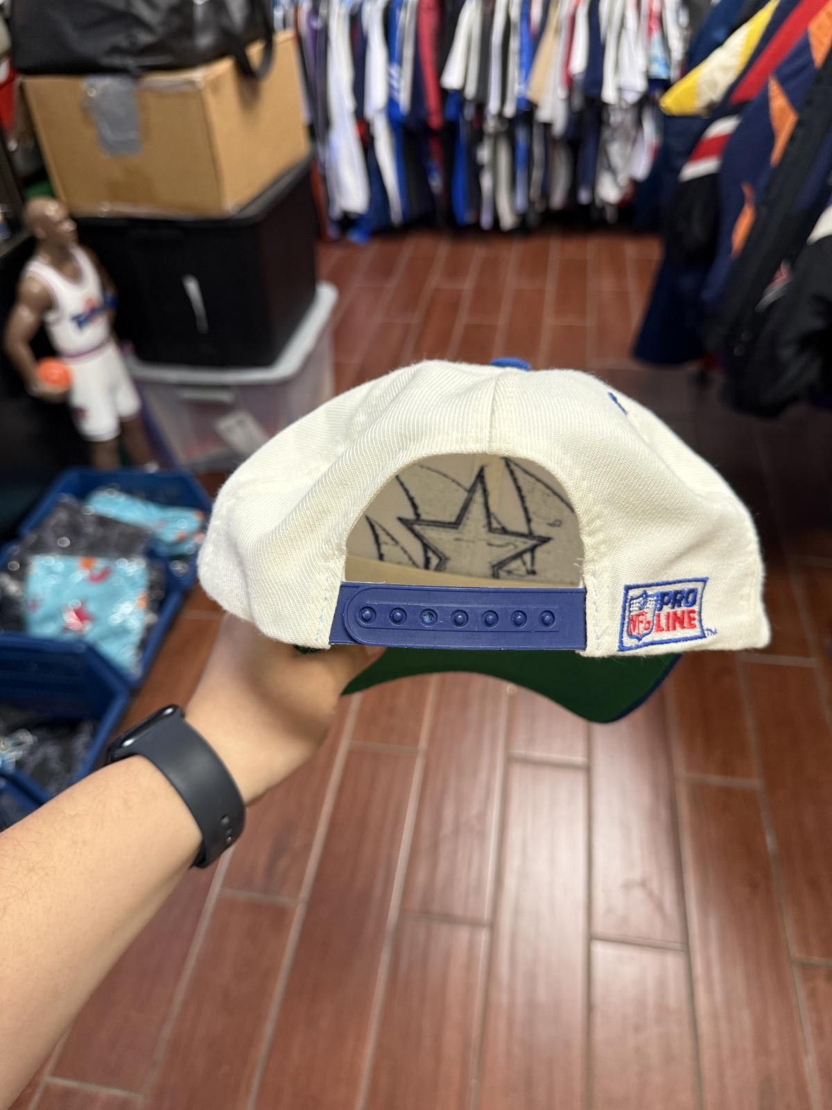 Logo Athletic 90s Vintage Dallas Cowboys Sharktooth Snapback Size ONE SIZE - 5 Thumbnail