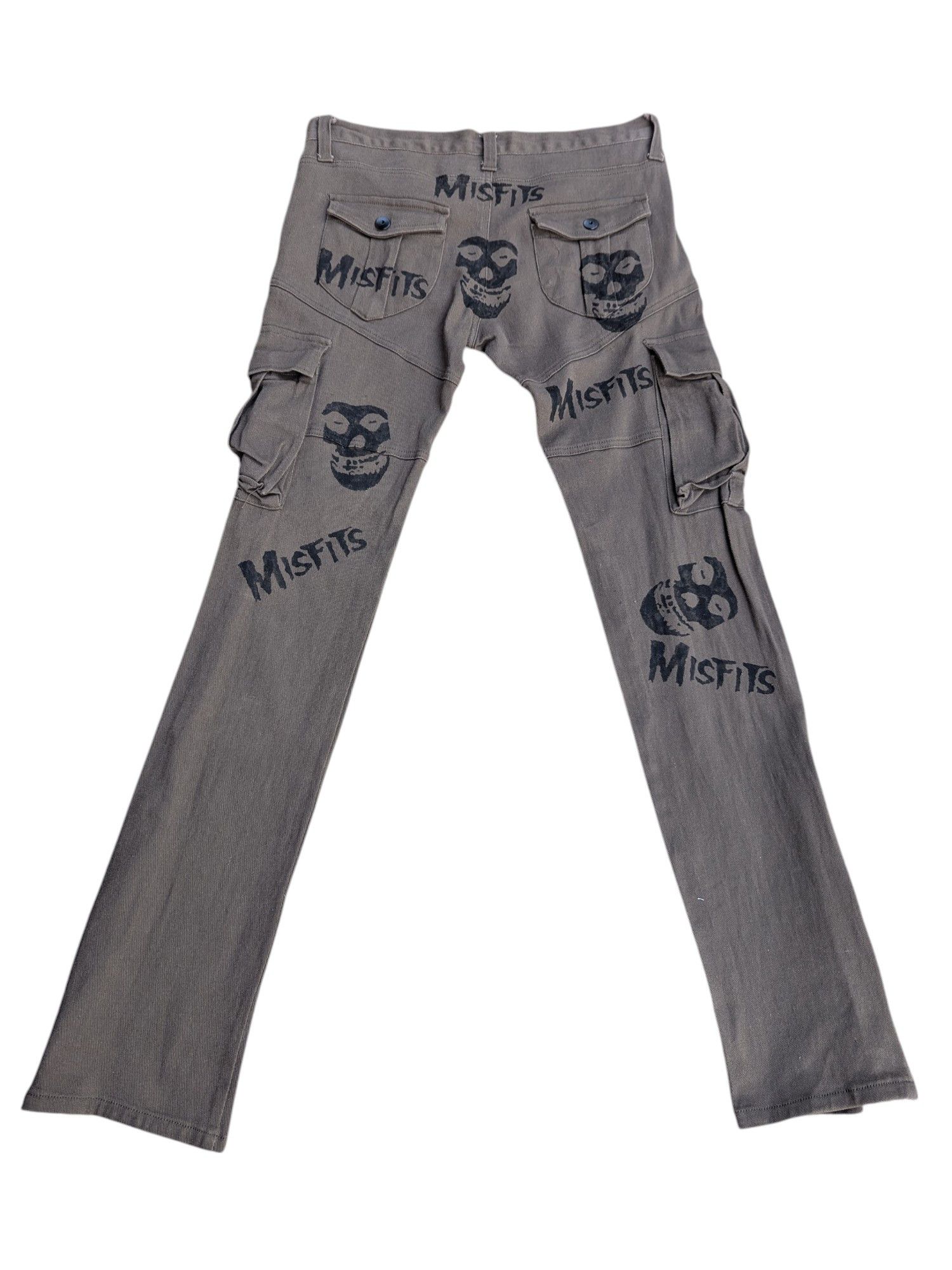 Japanese Brand × Misfits × Seditionaries Vintage Black Baccara Bondage Pants Misfits Custom Made Size 32" / US 10 / IT 46 - 14 Thumbnail