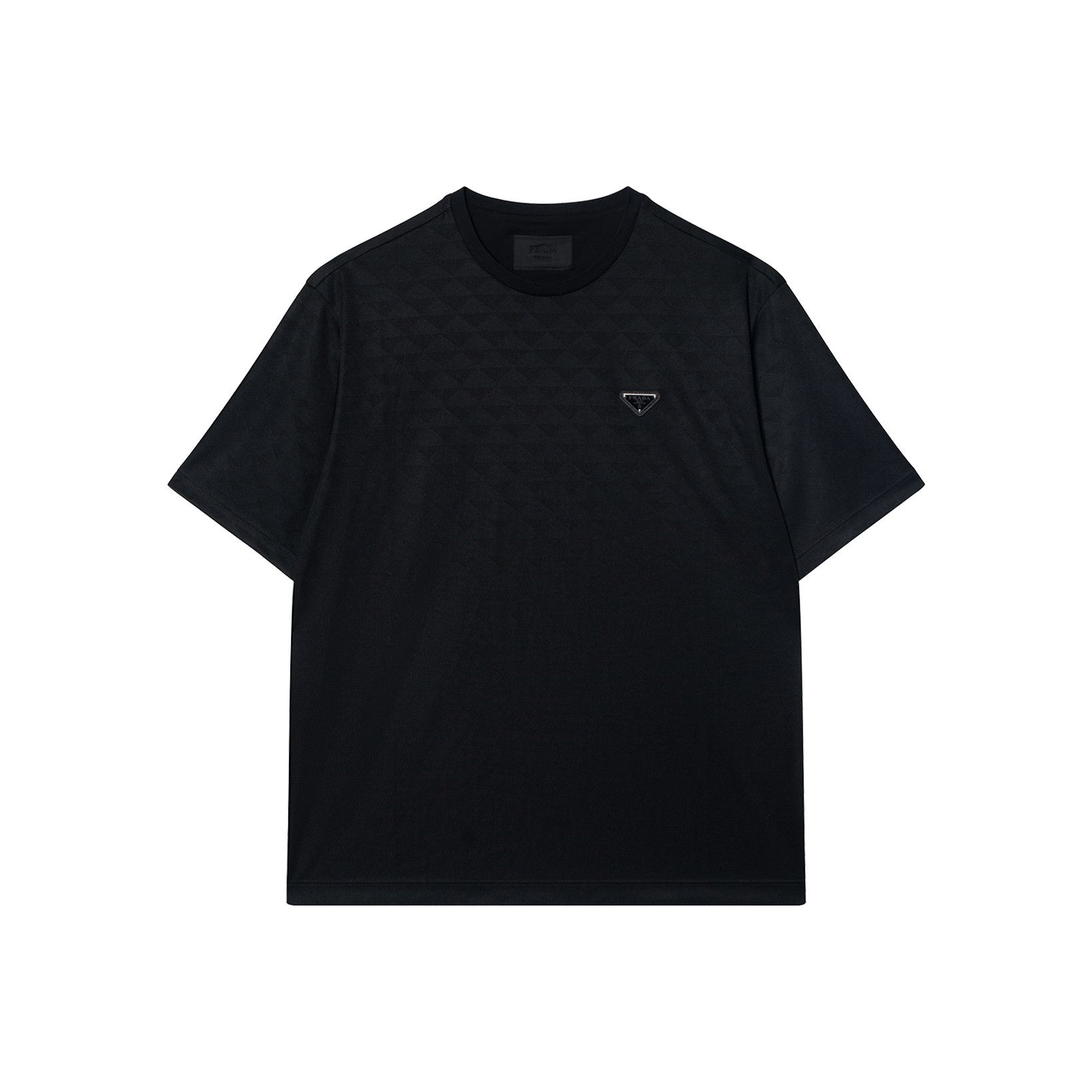 Prada Prada Logo Badge Quilted Short Sleeve T-Shirt Size L Size US L / EU 52-54 / 3 - 1 Thumbnail