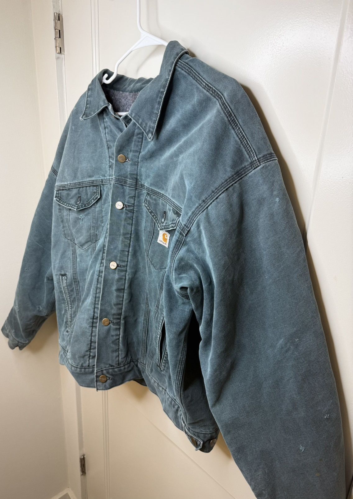 Carhartt Vintage Carhartt Jacket Mens Sz XL JB143 Hunter Green Size US XL / EU 56 / 4 - 3 Thumbnail
