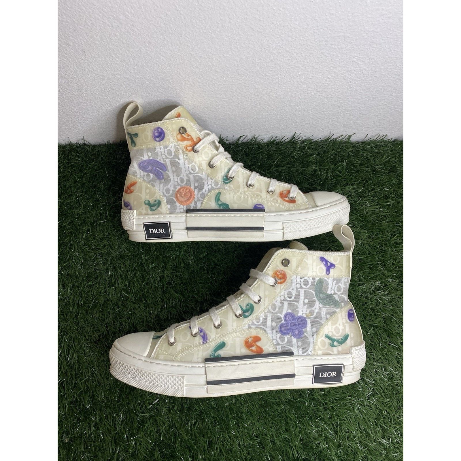 Dior Size 43 (10 US) Dior B23 X Kenny Scharf High Printed Size US 10 / EU 43 - 2 Thumbnail