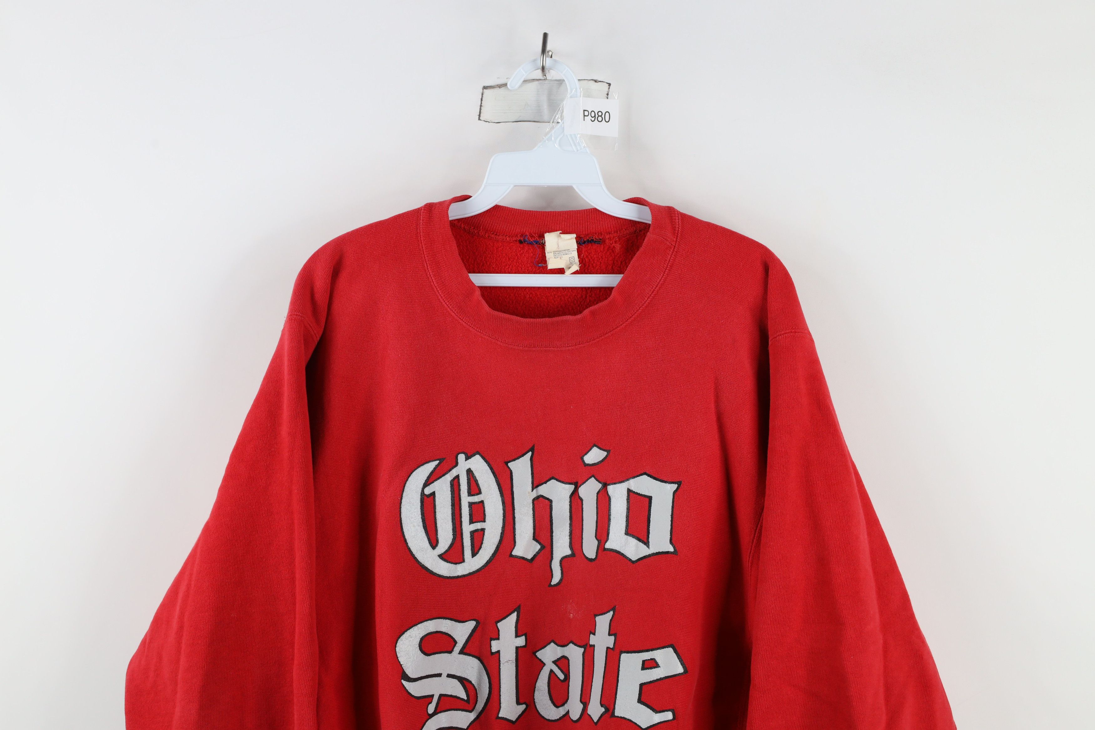Champion × Vintage Vintage 90s Champion Weave Ohio State University Sweatshirt Size US XL / EU 56 / 4 - 2 Thumbnail
