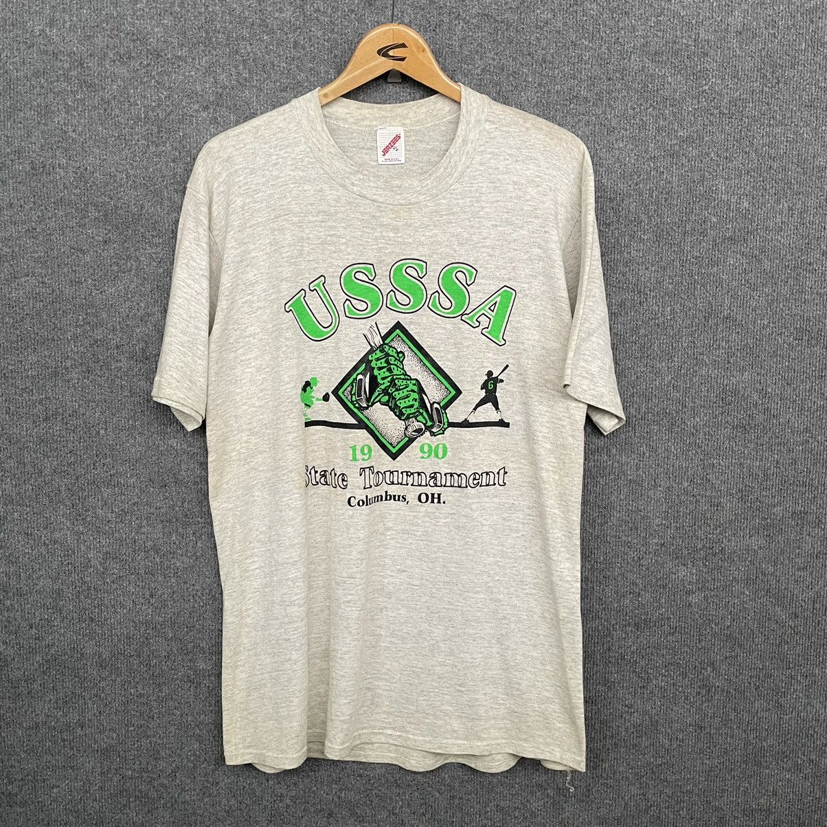 MLB × Vintage Vintage 1990 USSSA Baseball Tournament MLB T Shirt Size US L / EU 52-54 / 3 - 1 Thumbnail