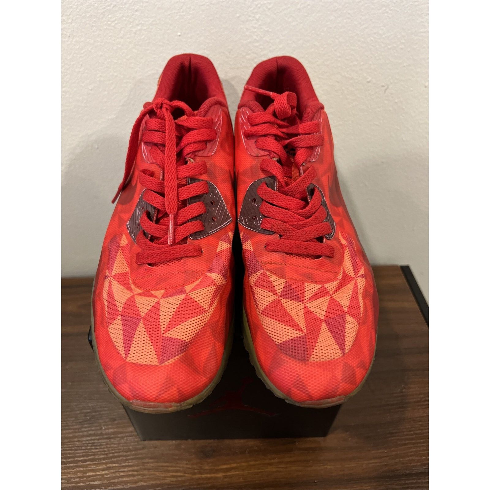 Nike Size 10,5 - Nike Air Max 90 Ice Gym Red Size US 10.5 / EU 43-44 - 6 Thumbnail
