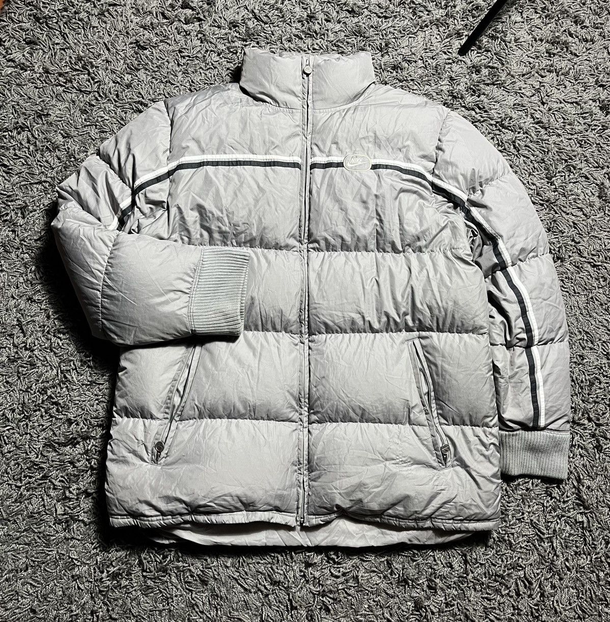 Nike NIKE VINTAGE Y2K NYLON WINTER PUFFER Size US XL / EU 56 / 4 - 1 Thumbnail