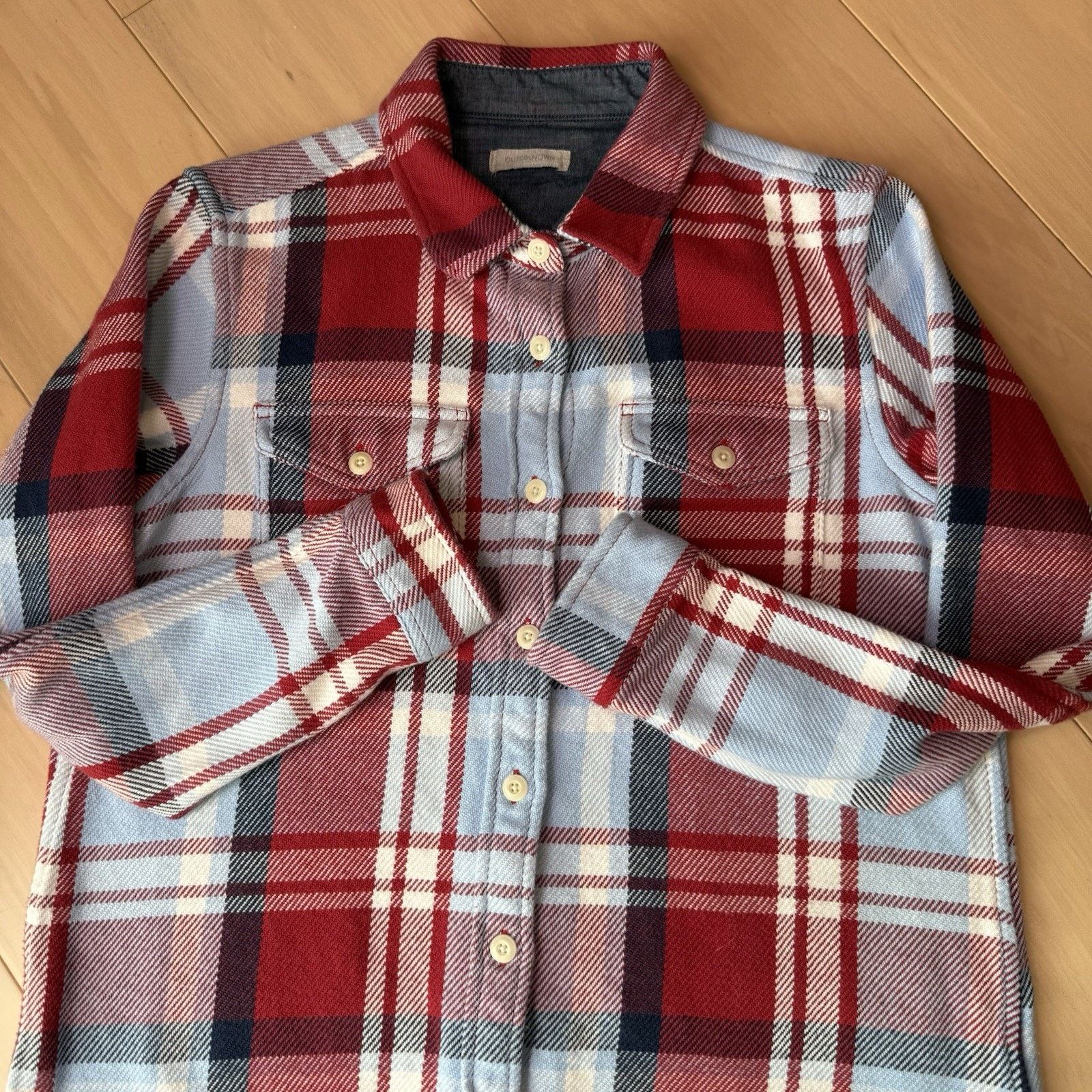 Outerknown Outerknown Blanket Shirt XS Multicolor Heavy Cotton Workwear Size US XS / EU 42 / 0 - 5 Thumbnail